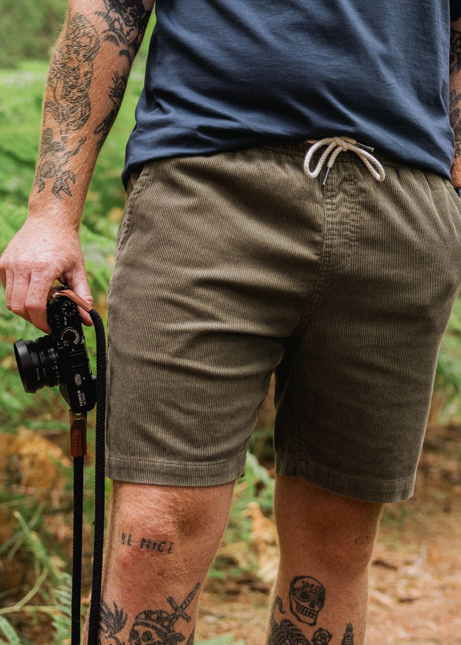 Drifter Cord Short 2.0 Dusty Olive