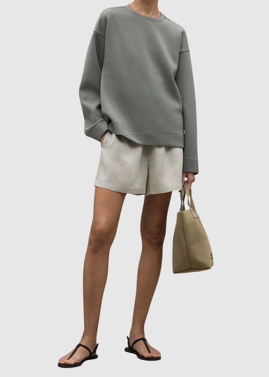 Yeraalf Linen Shorts Woman