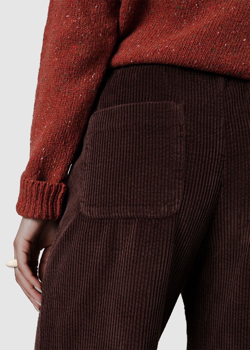 Wide Leg Corduroy Pant