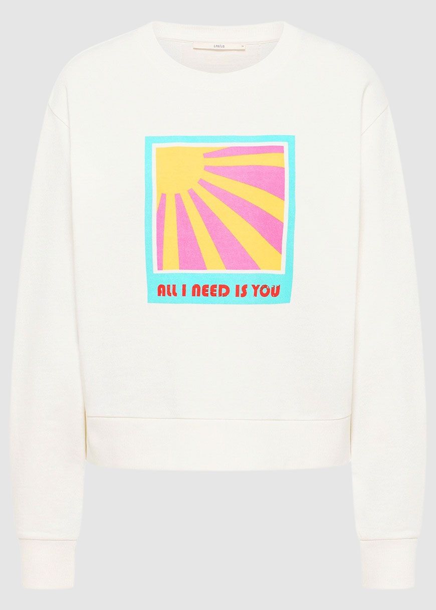 Statement Sweatshirt Sun