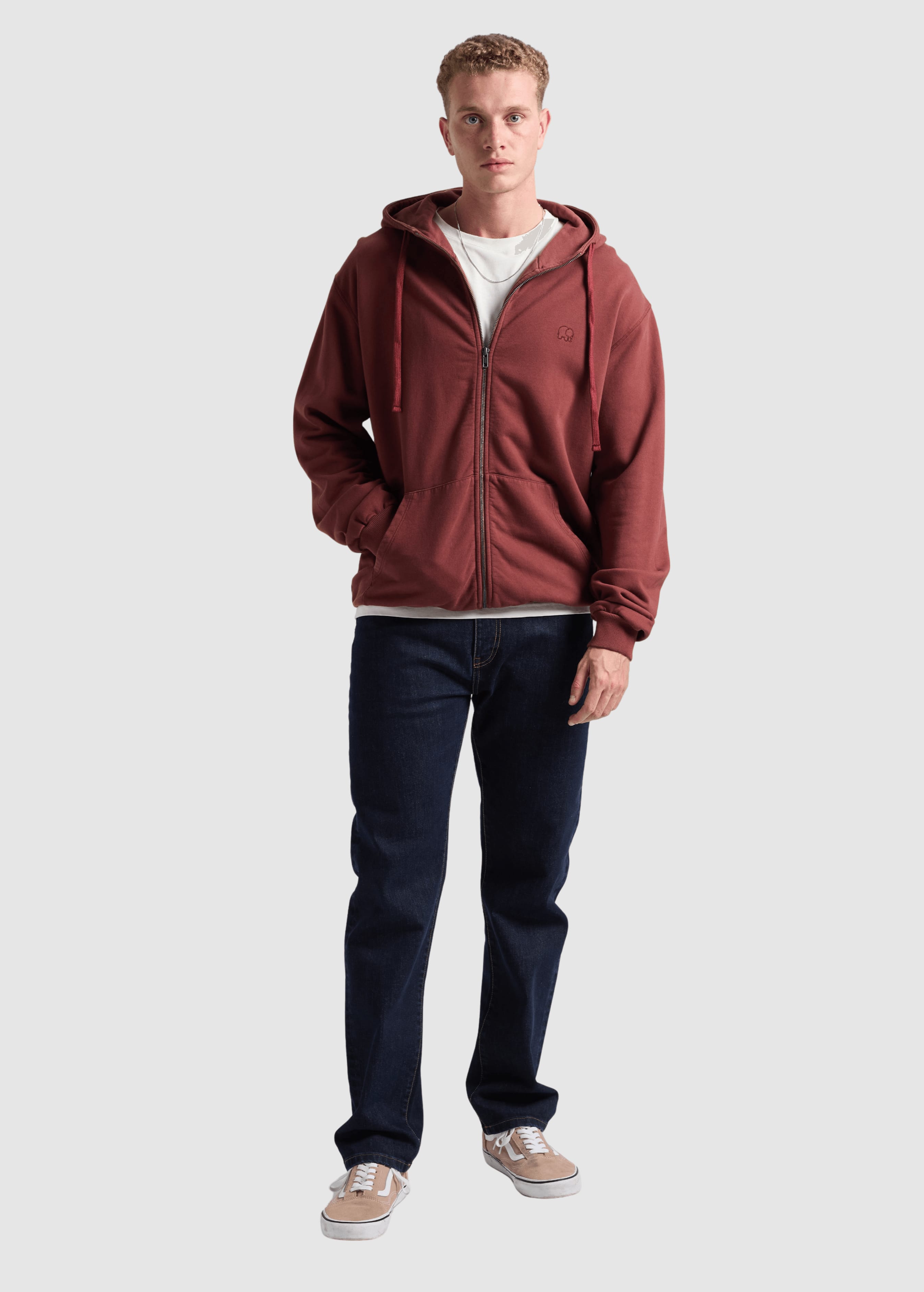 trendsplant-essential-zip-hoodie-andorra-brown-grey-5.jpeg Essential Zip Hoodie Andorra Brown Grey