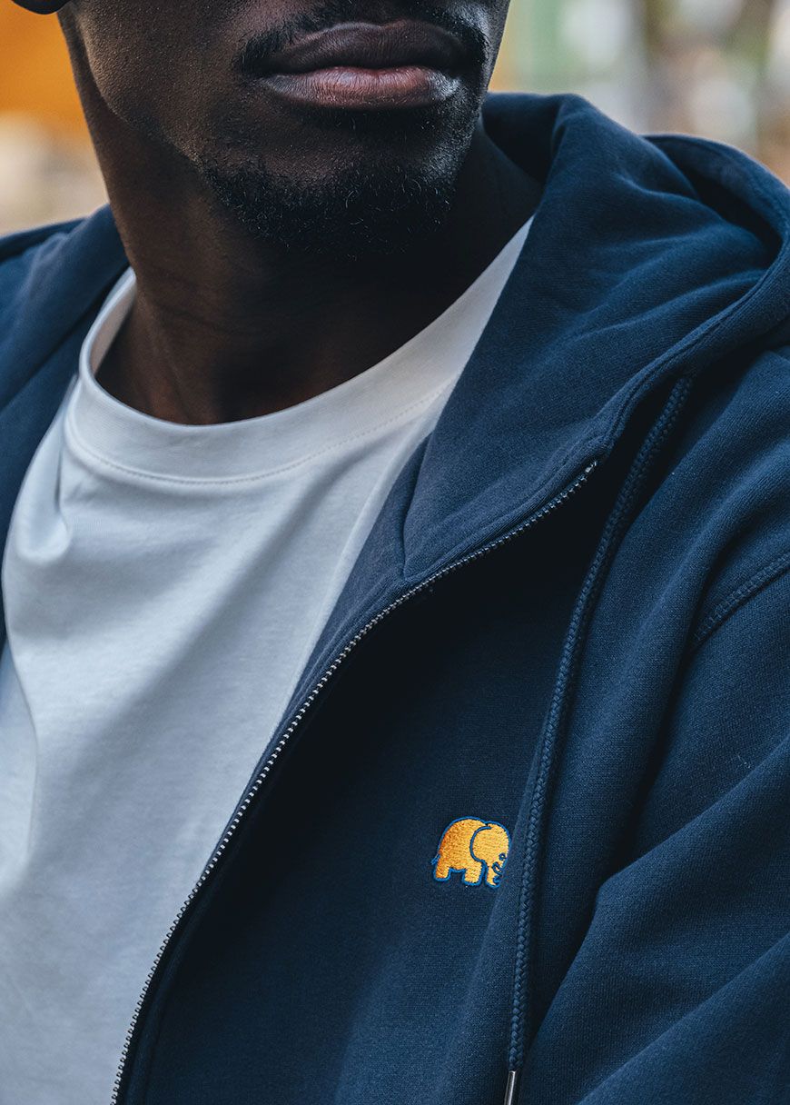 Organic Essential Zip Hoodie