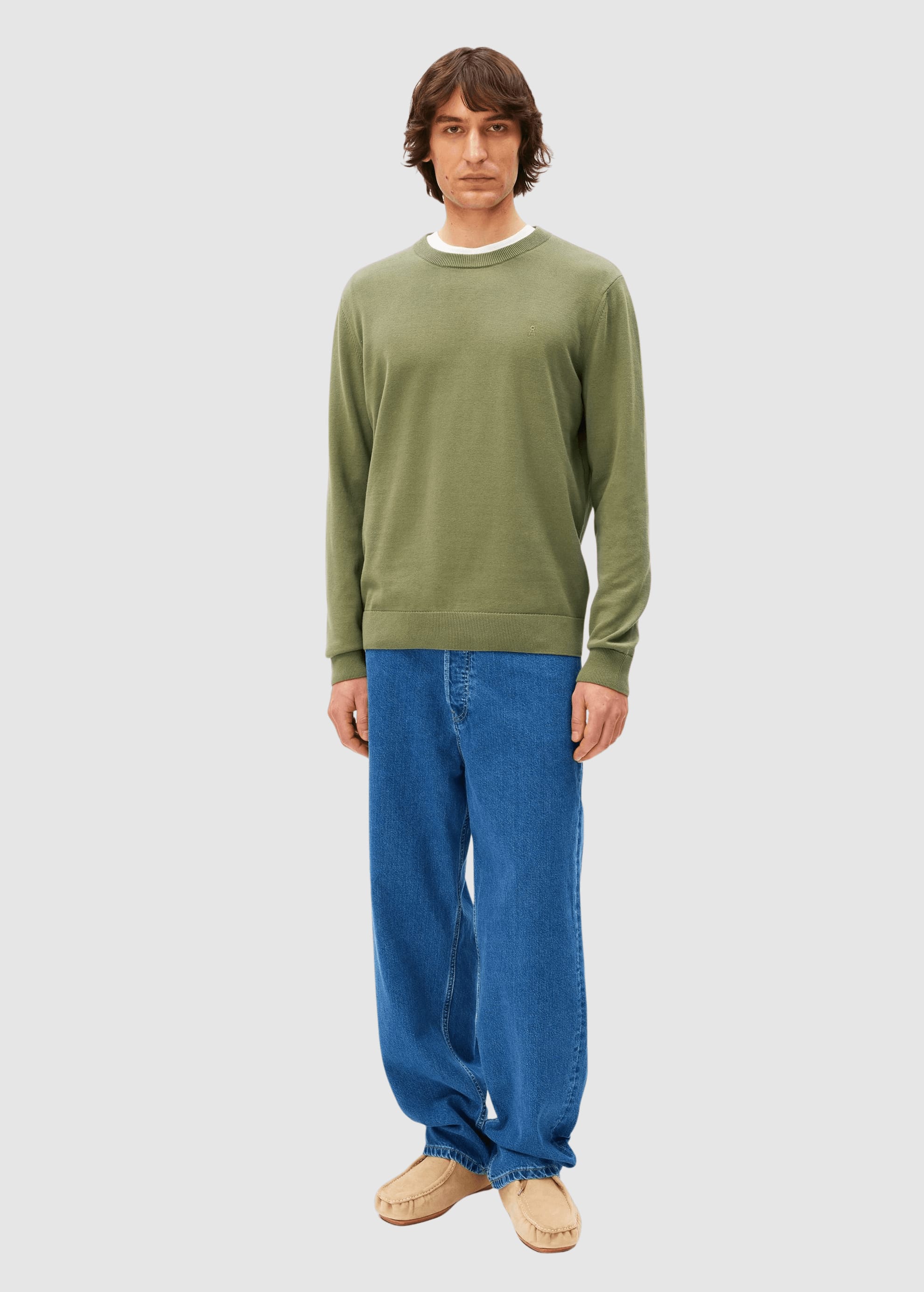 Loukaa Knit Sweater Fatigue Green Loukaa Knit Sweater Fatigue Green