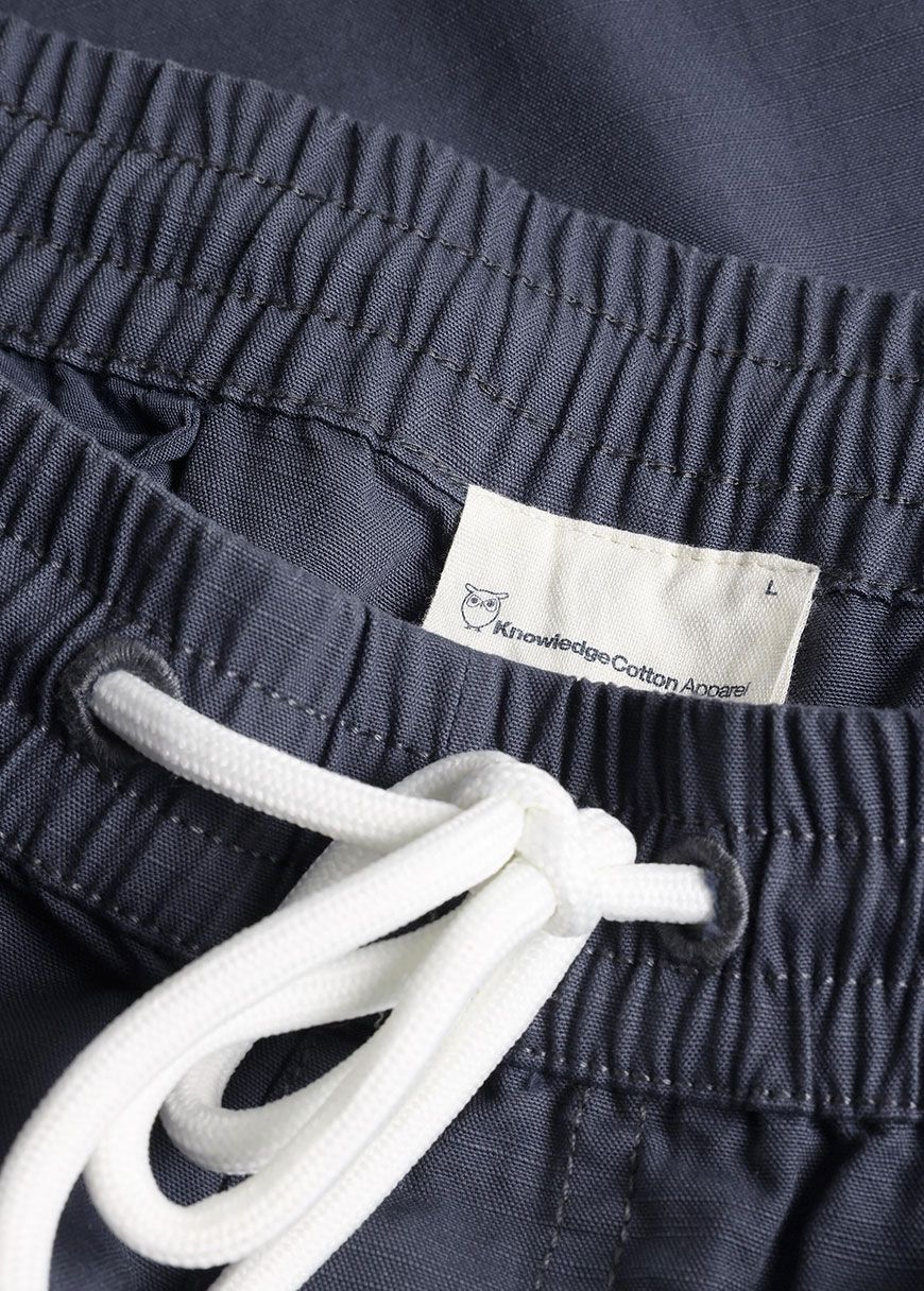 Boardwalk Slub Shorts With Elastic Waist