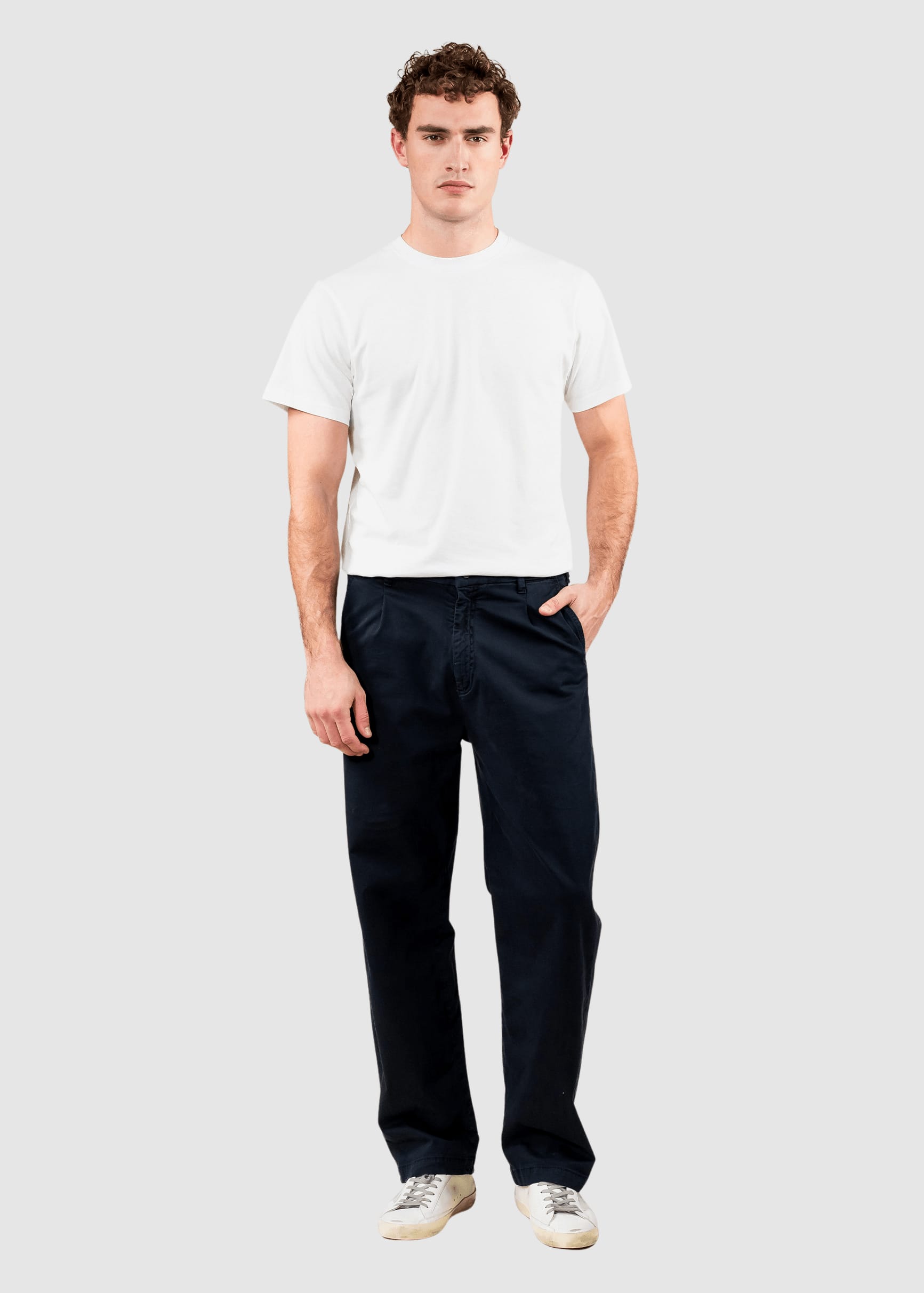 Harry Loose Chino Dark Navy