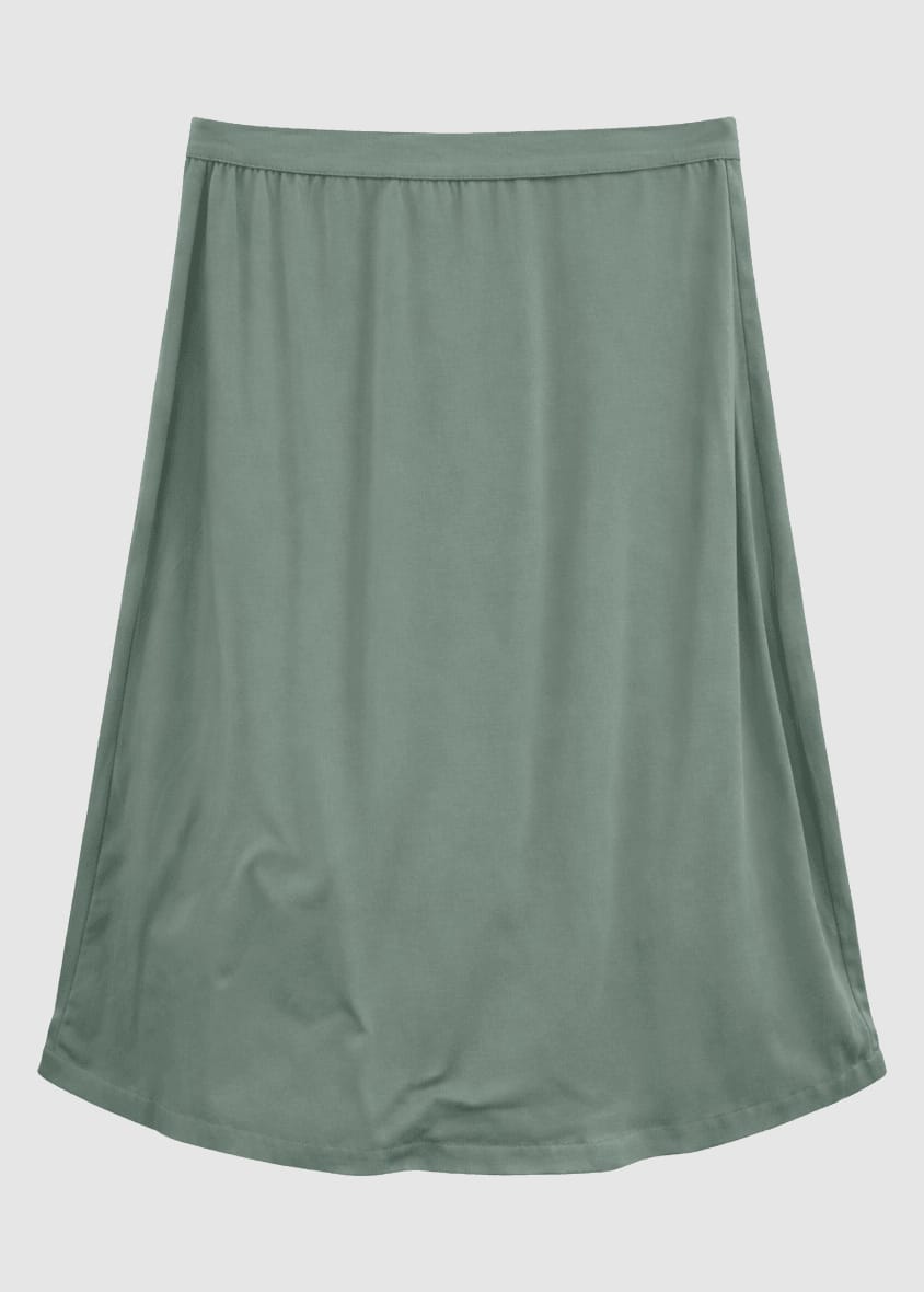 Viscose Midi Skirt Bottle