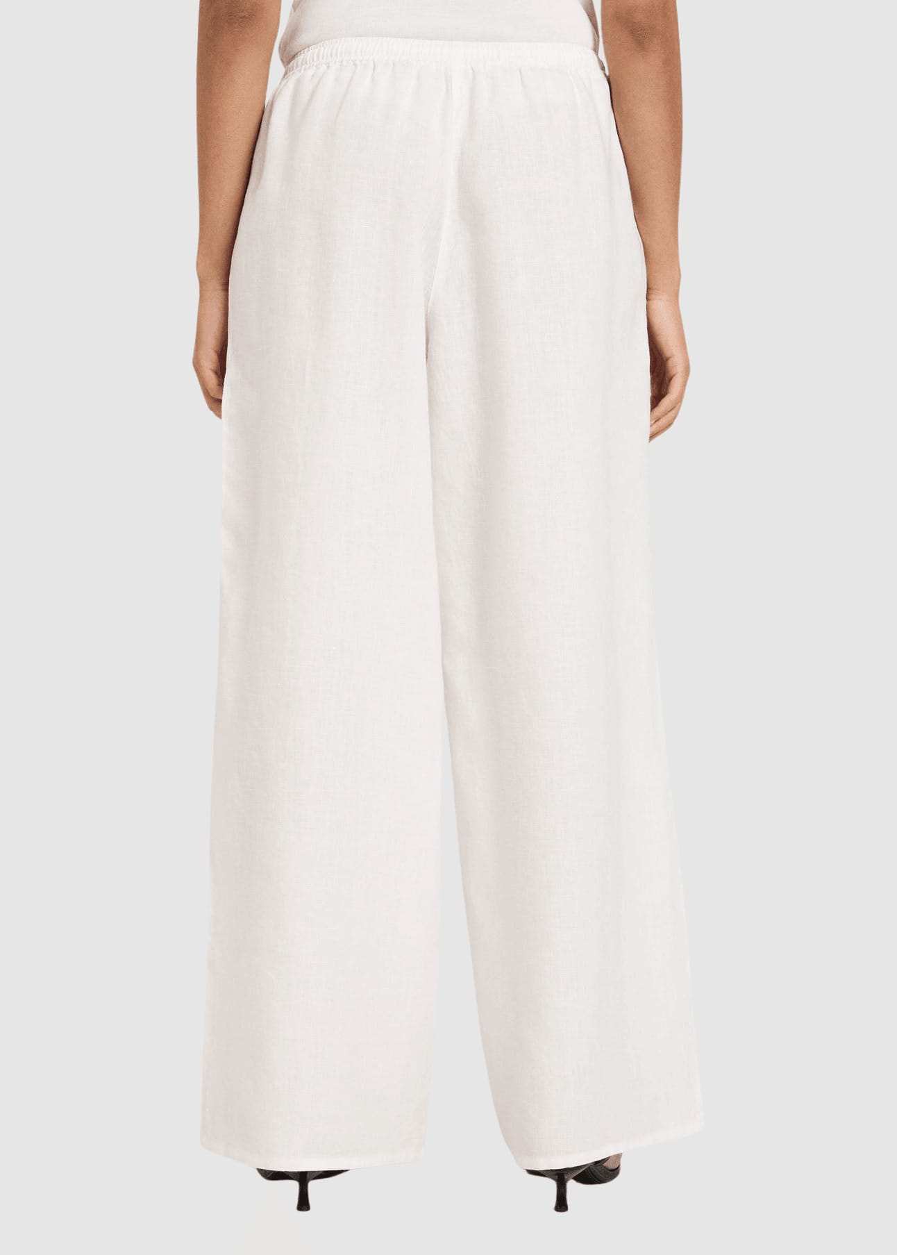 Hose Mit Tunnelzug Bright White