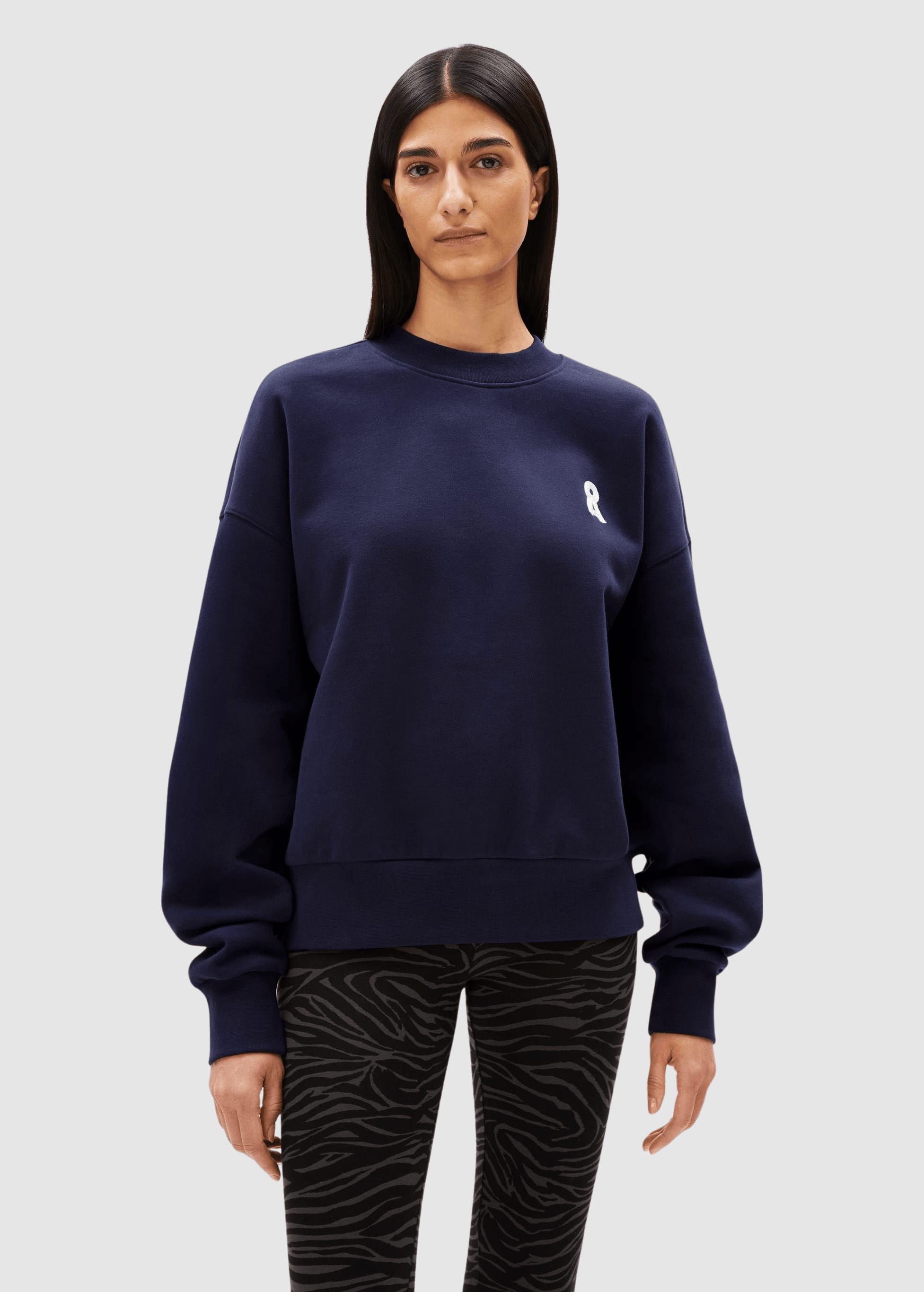 Iconic Å Alizaa Sweat Tinted Navy
