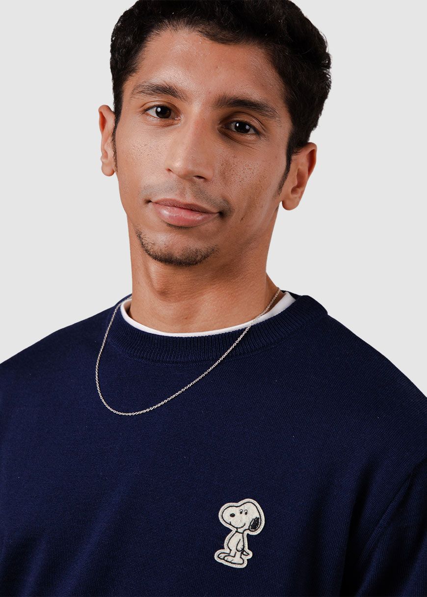 Snoopy Patch Sweater Snoopy Patch Sweater