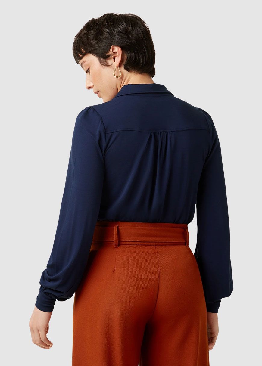 king_louie_carina_blouse_viscose_light_AW_25_KL_09378_Rhodonite_Blue_2_d12e223f2e Carina Blouse Viscose Light