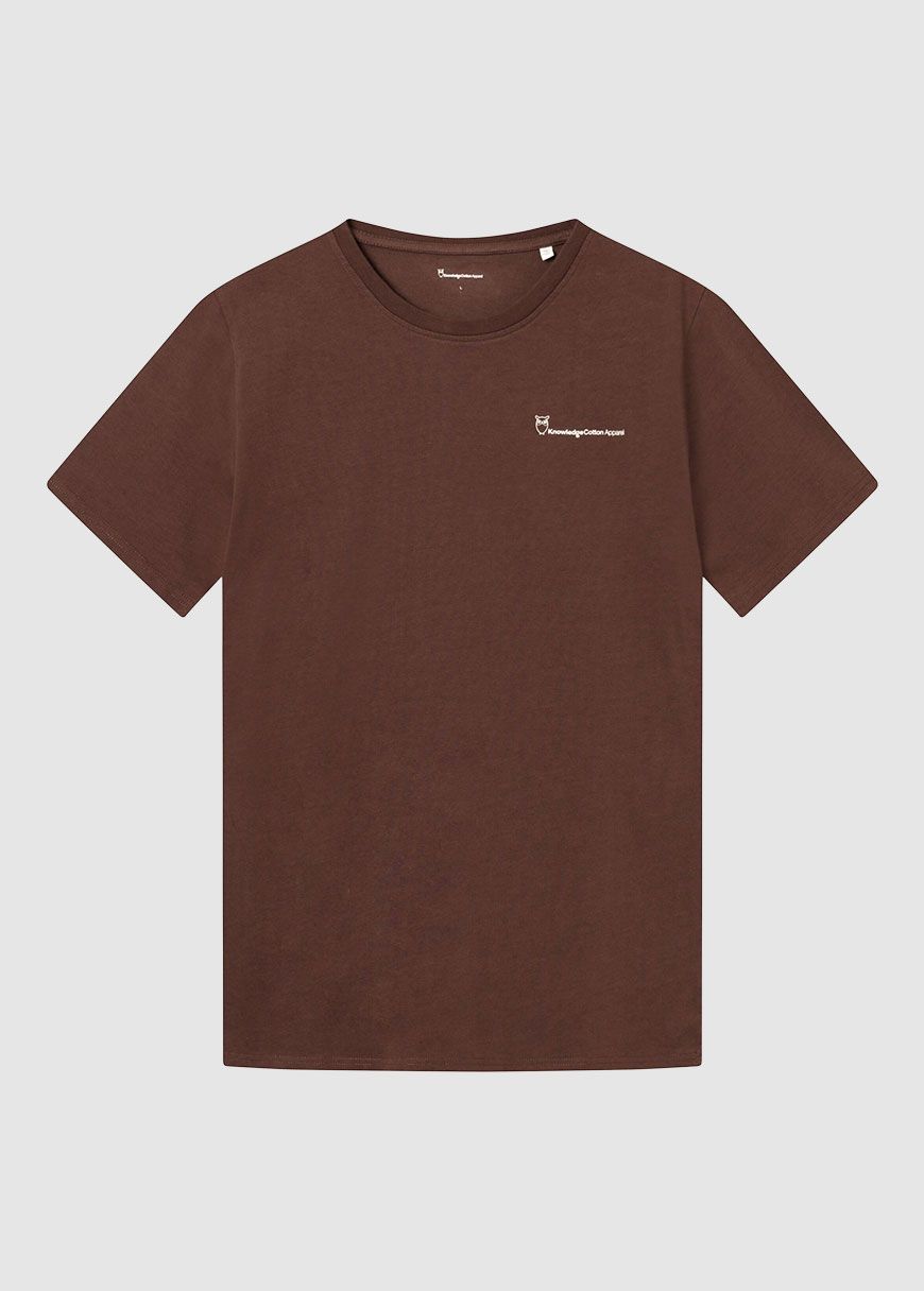 Regular Trademark Chest Print T-Shirt