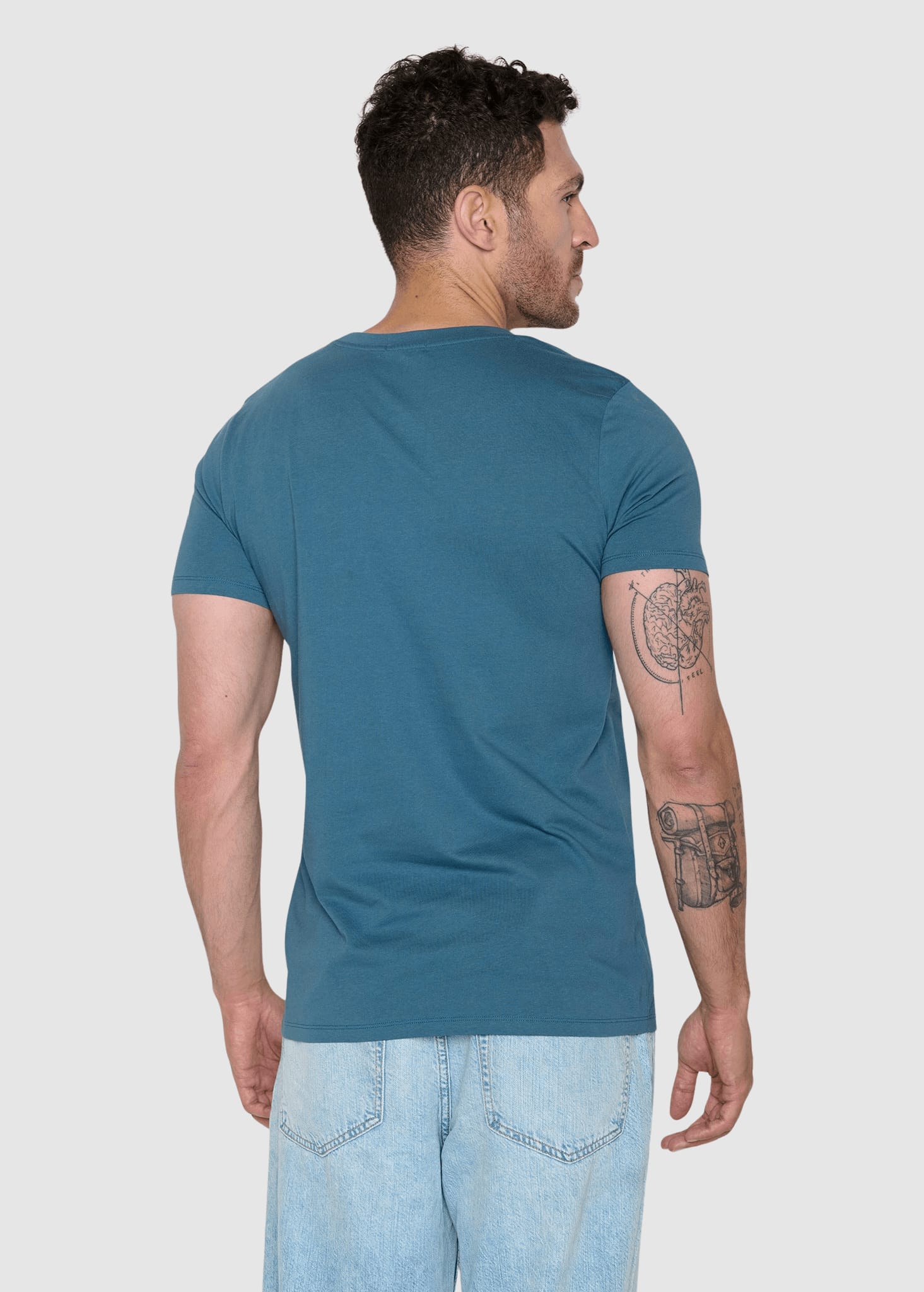 Bear Canoe Guide T-Shirt Tidal Blue Bear Canoe Guide T-Shirt Tidal Blue