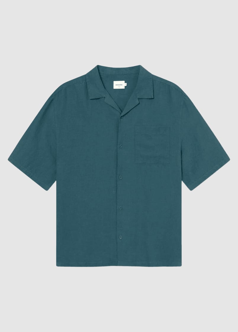 Shirt Marstrand Linen Mediterranea Green Shirt Marstrand Linen Mediterranea Green