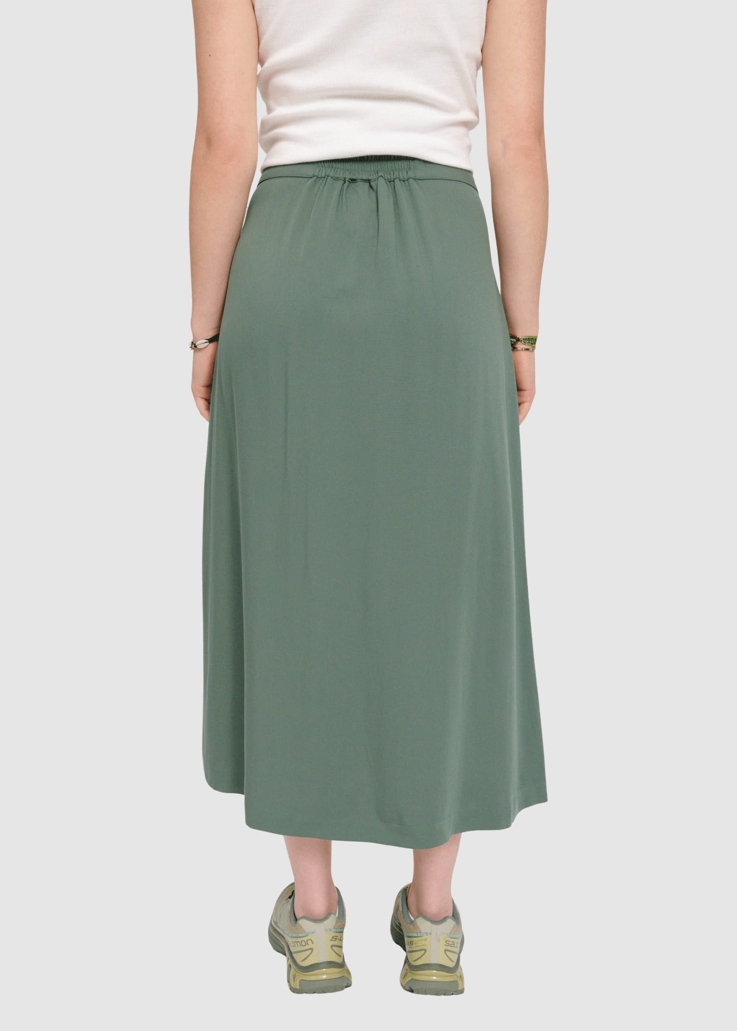 Viscose Midi Skirt Bottle