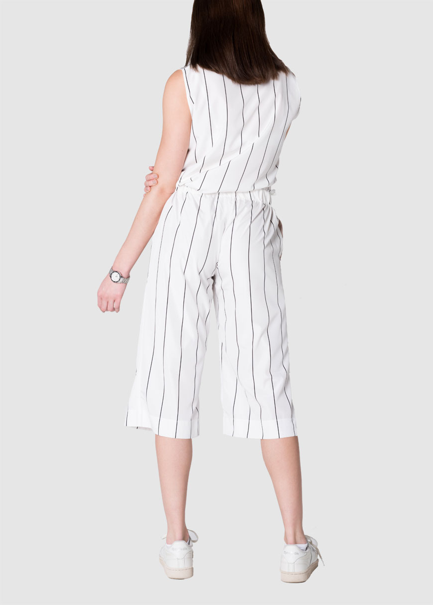 Top Rosa Black White Striped Top Rosa Black White Striped
