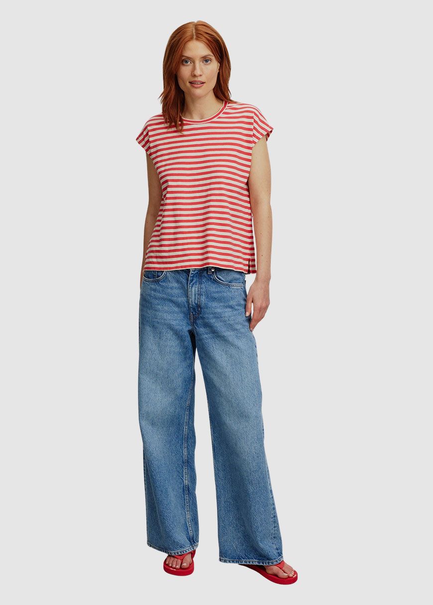 T-Shirt Zinnia Stripes