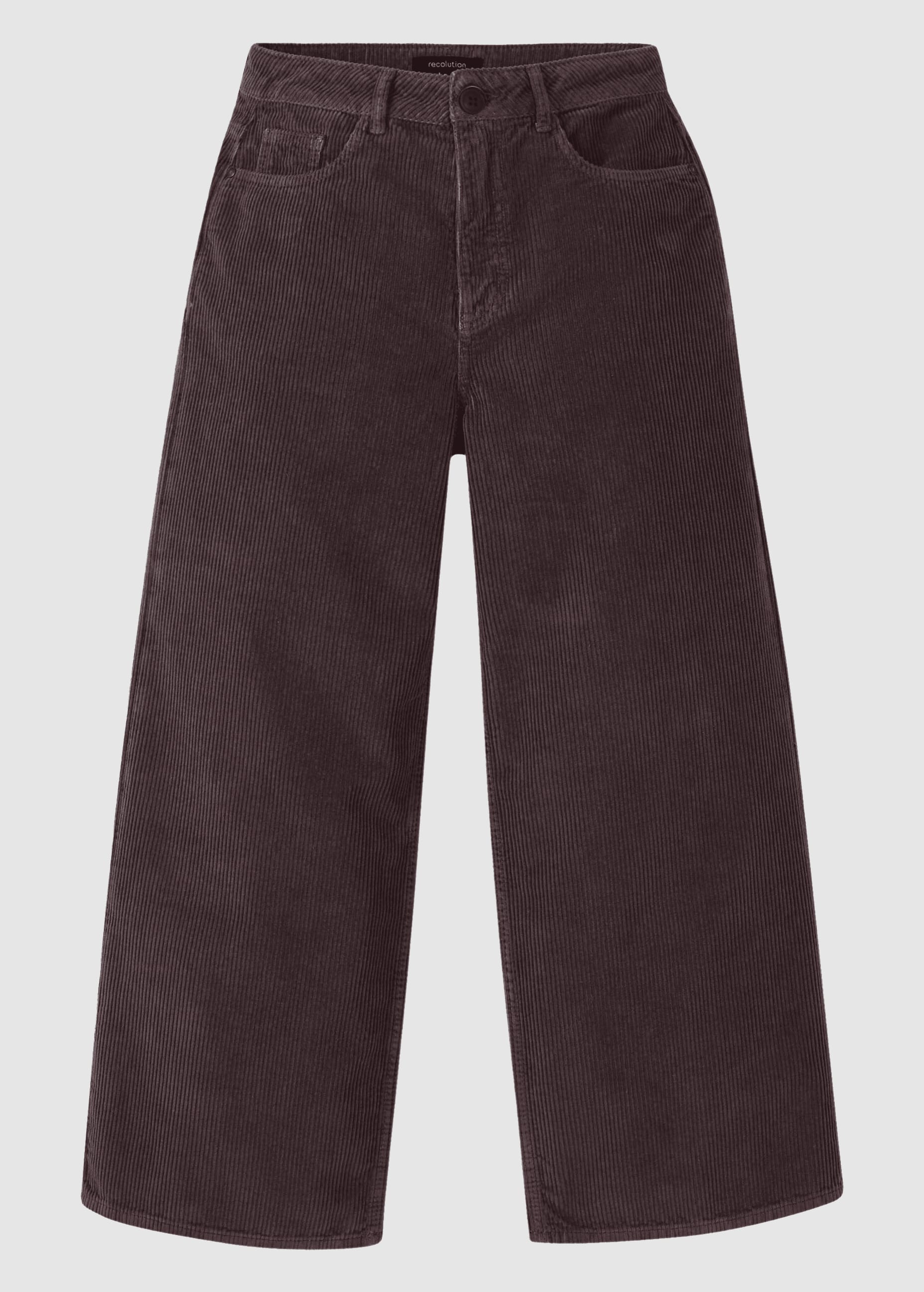 Erica Corduroy Dark Grape