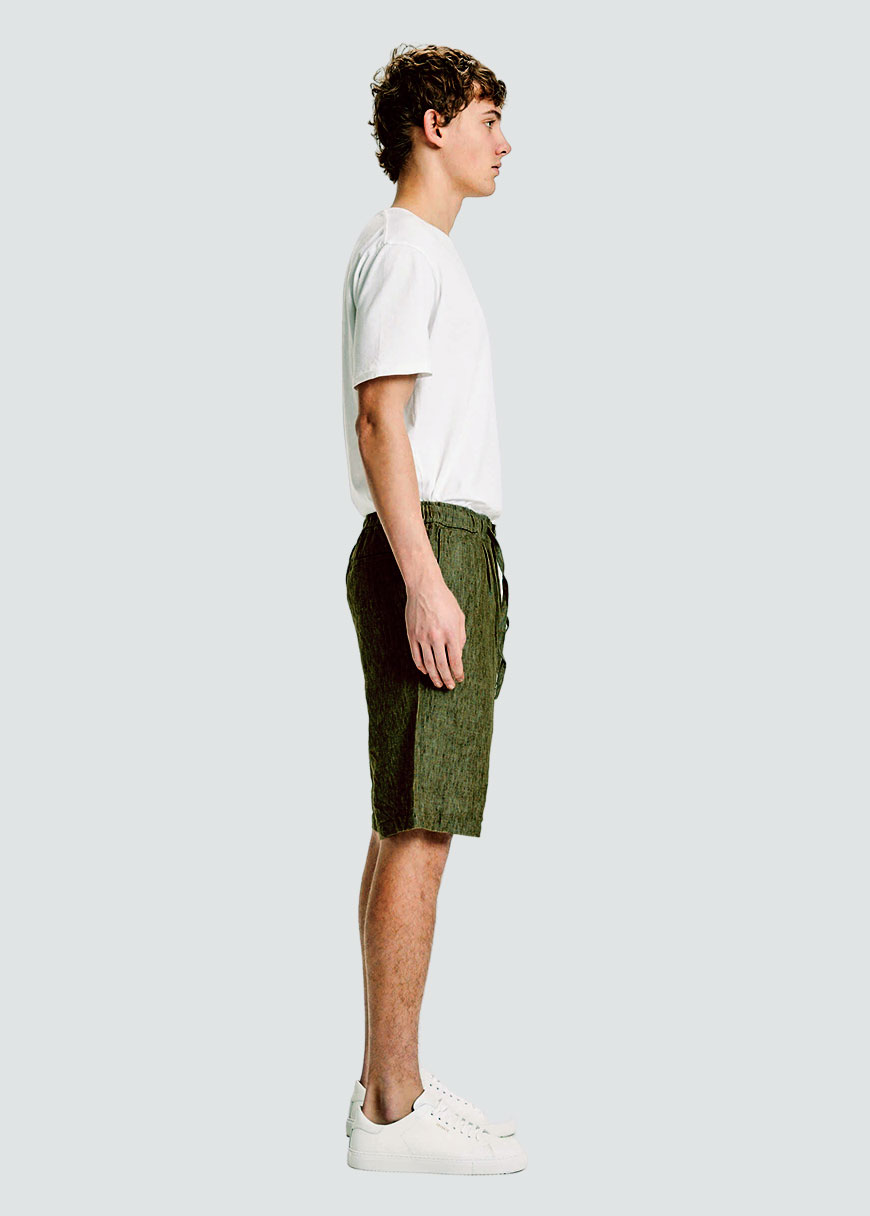 Fig Loose Linen Shorts Fig Loose Linen Shorts