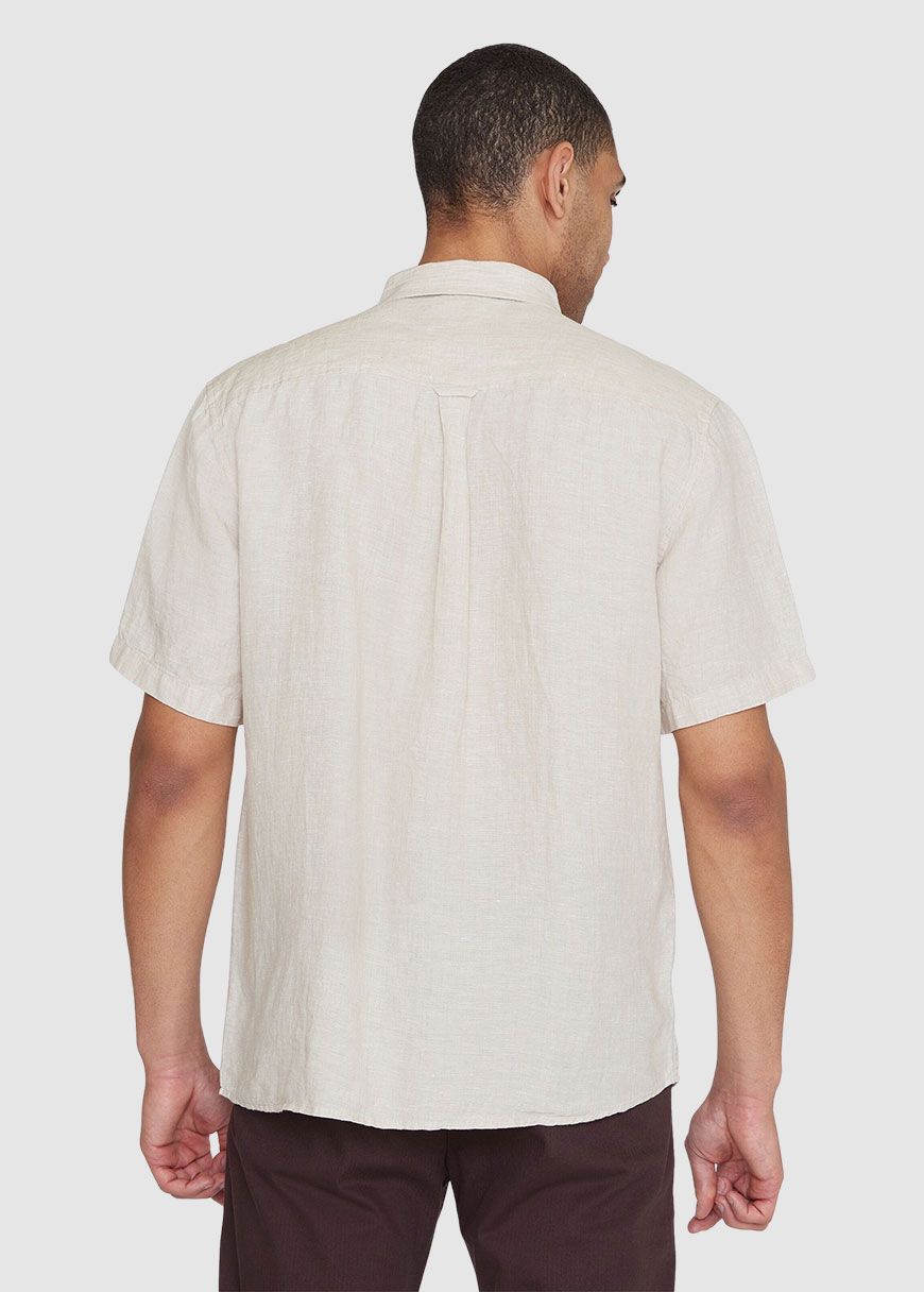 Regular Linen Short Sleeve Shirt