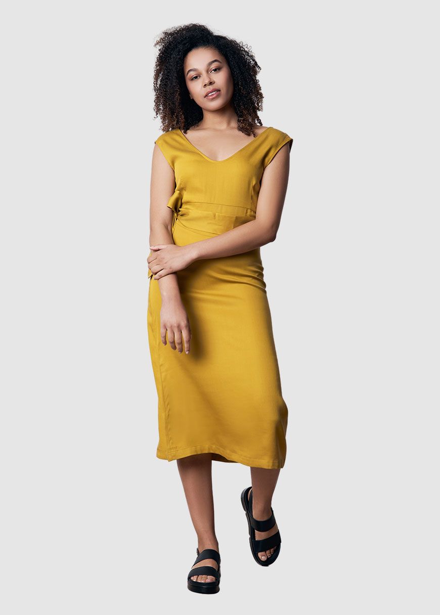 Light-Breeze Lyocell Kleid