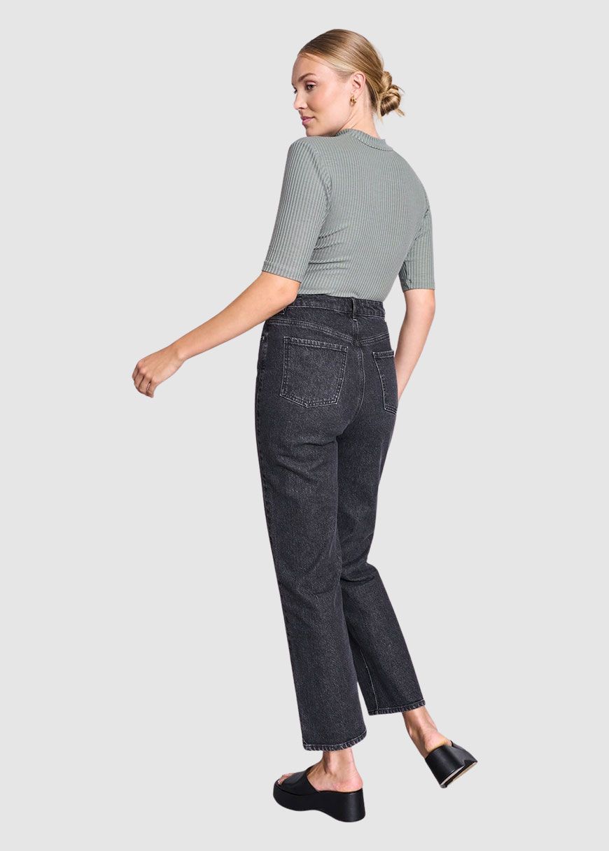 Lyocell Rib T-Shirt Nina