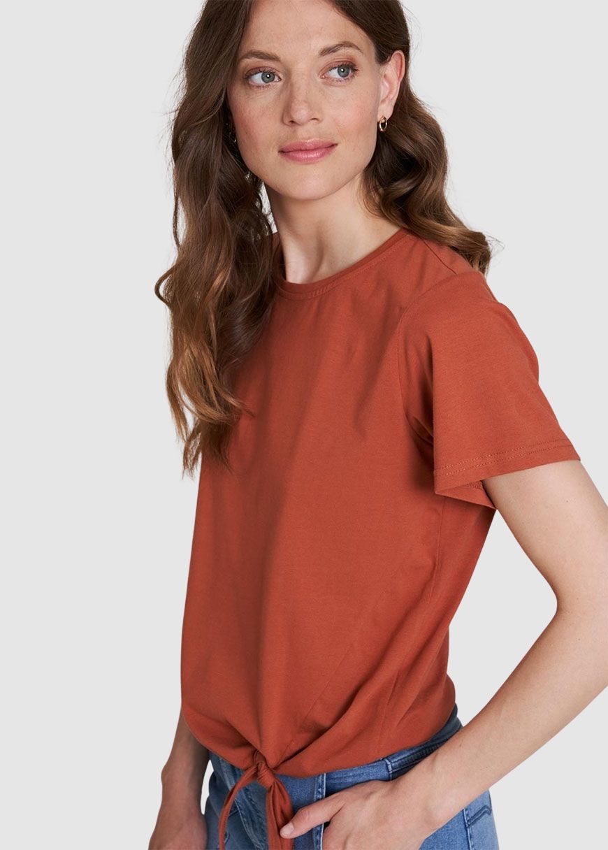 Jersey Shirt zum Knoten Jersey Shirt zum Knoten