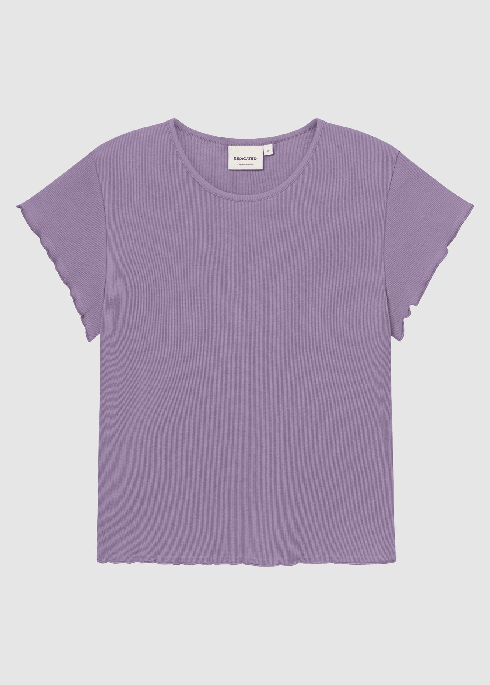 Rib Top Ven Haze Purple Rib Top Ven Haze Purple