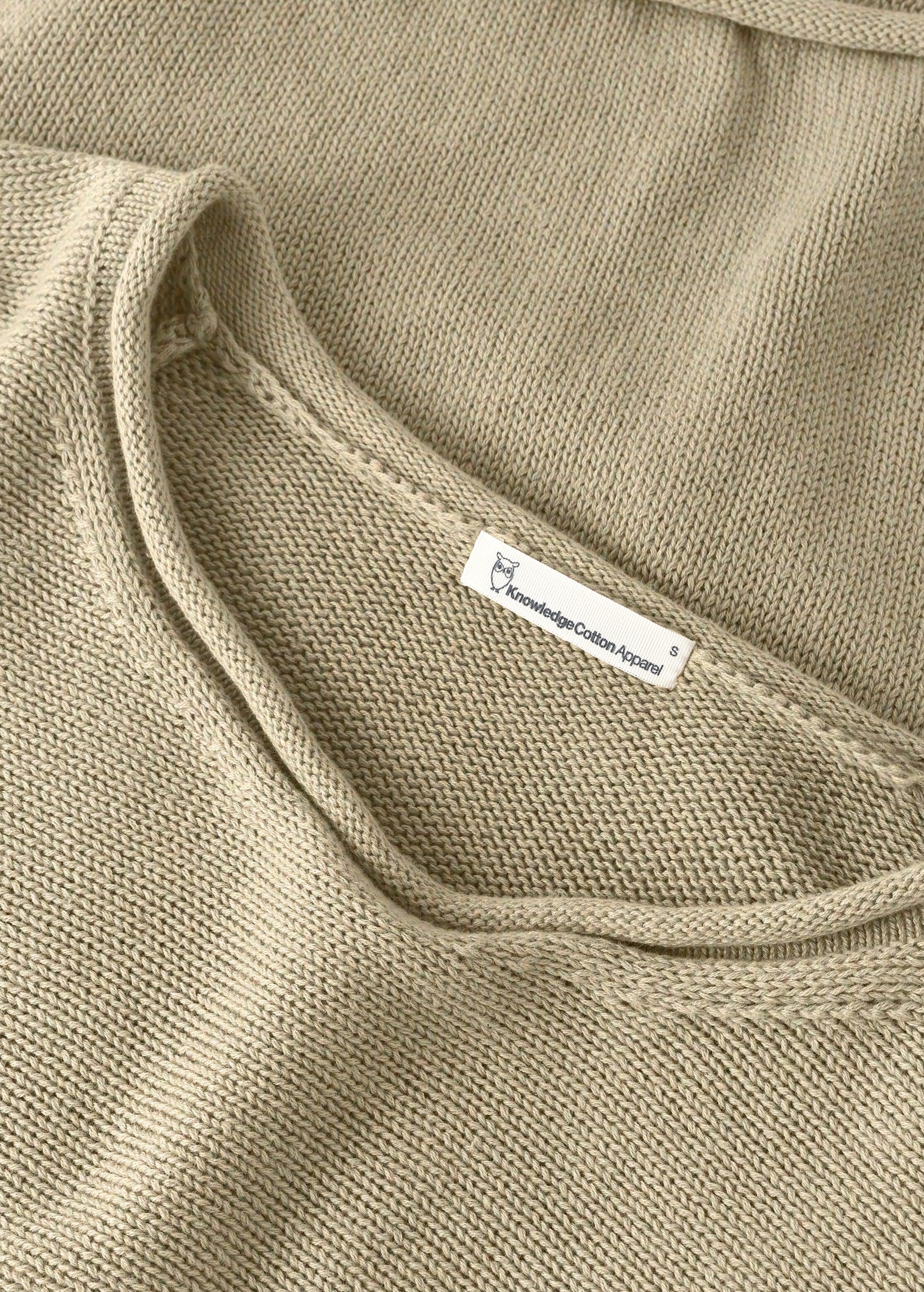 Bat Sleeve Knit Twill