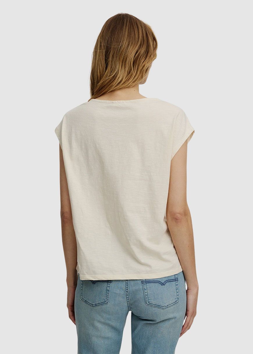 Lässiges Slub-Shirt