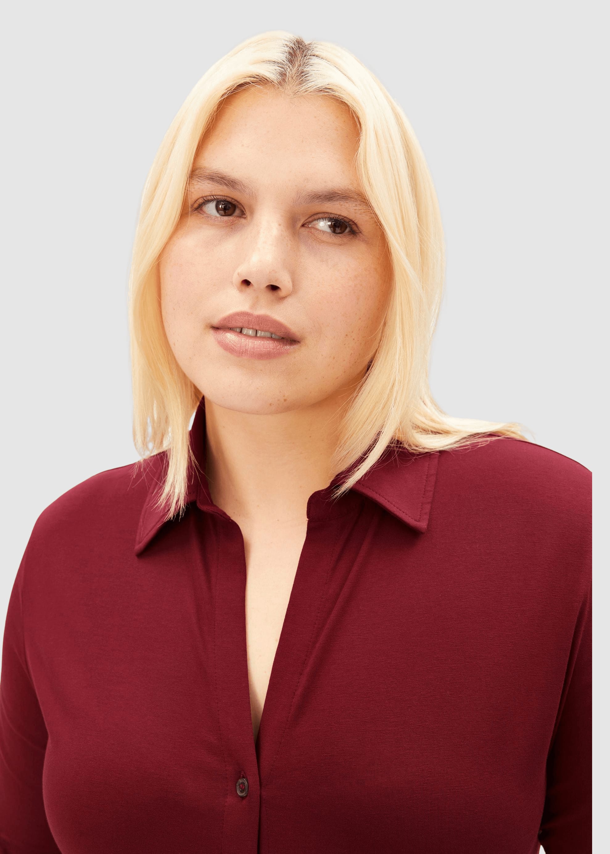 Nalaannia Blouse Velvet Red