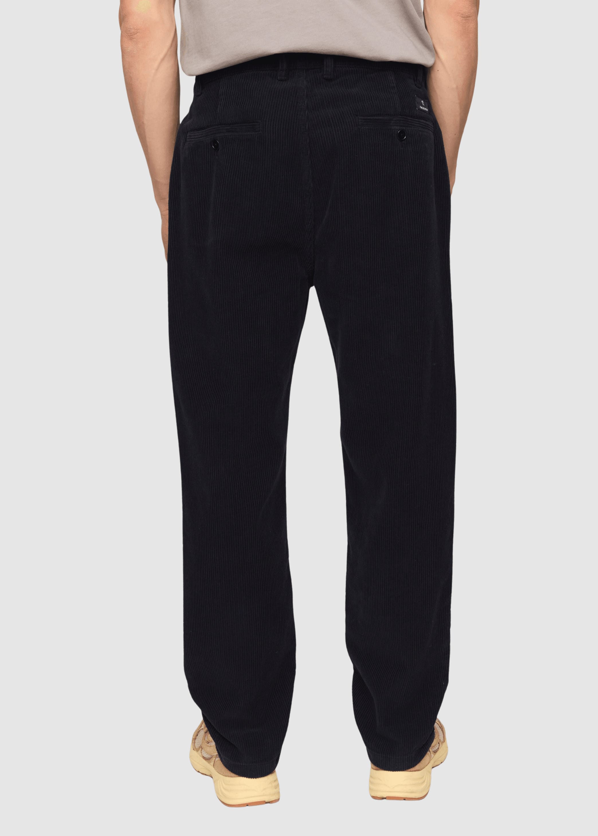 Oak Corduroy Dark Navy