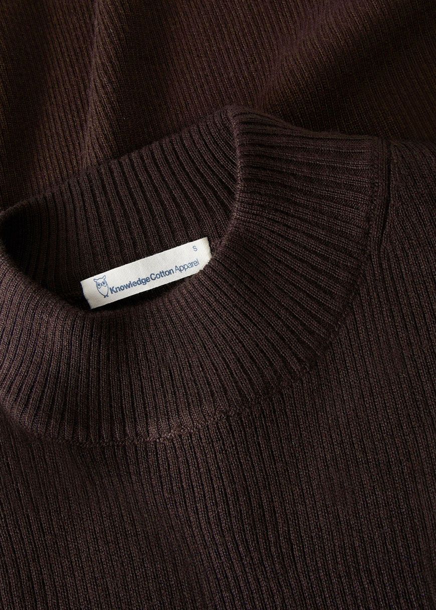 Merino Wool Rib Knit