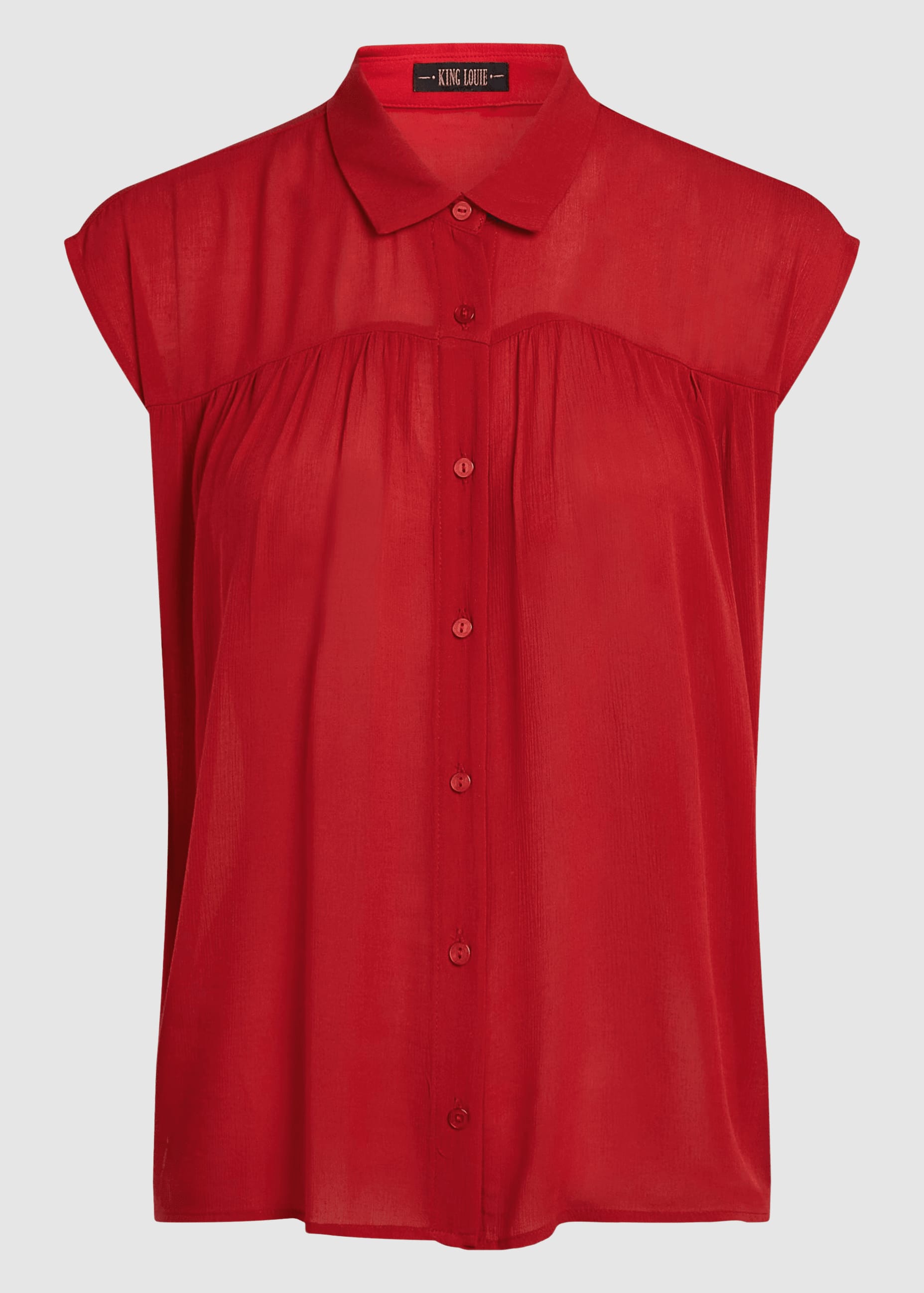 Amy Blouse Capo Chili Red