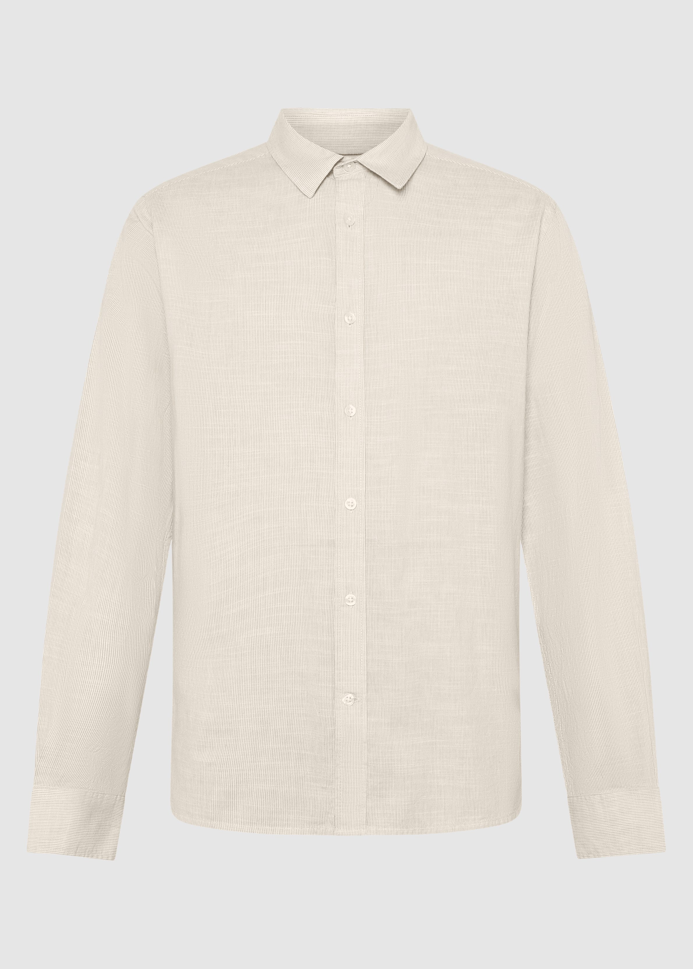 Dune Regular Stripe Shirt Creme Stripe Dune Regular Stripe Shirt Creme Stripe