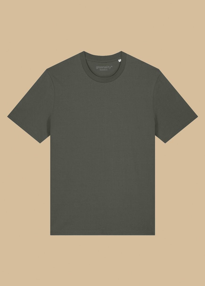 GXB-STTU169-KHAKI-05.jpg Classic T-Shirt Man Khaki