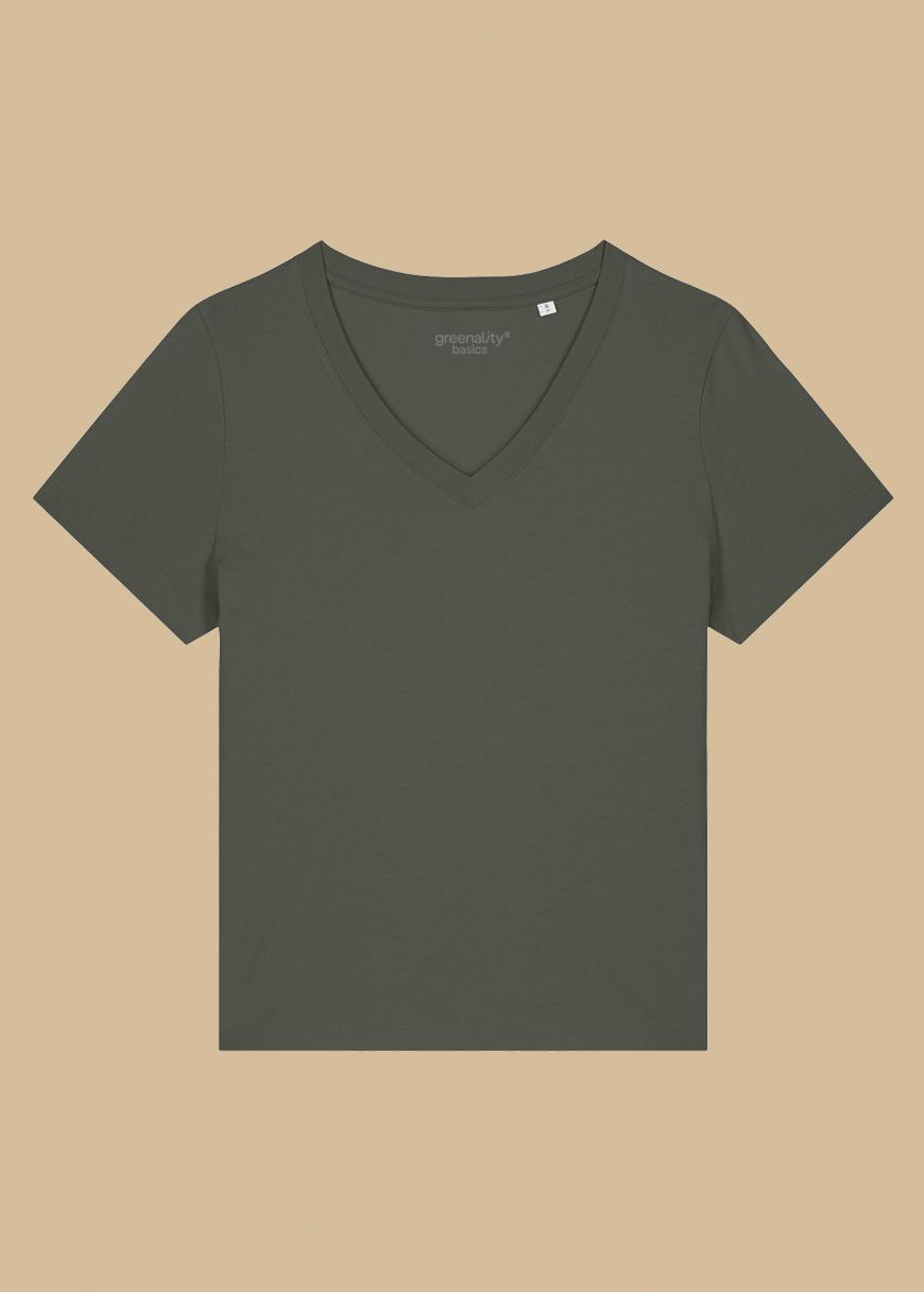 V-Neck T-Shirt Woman