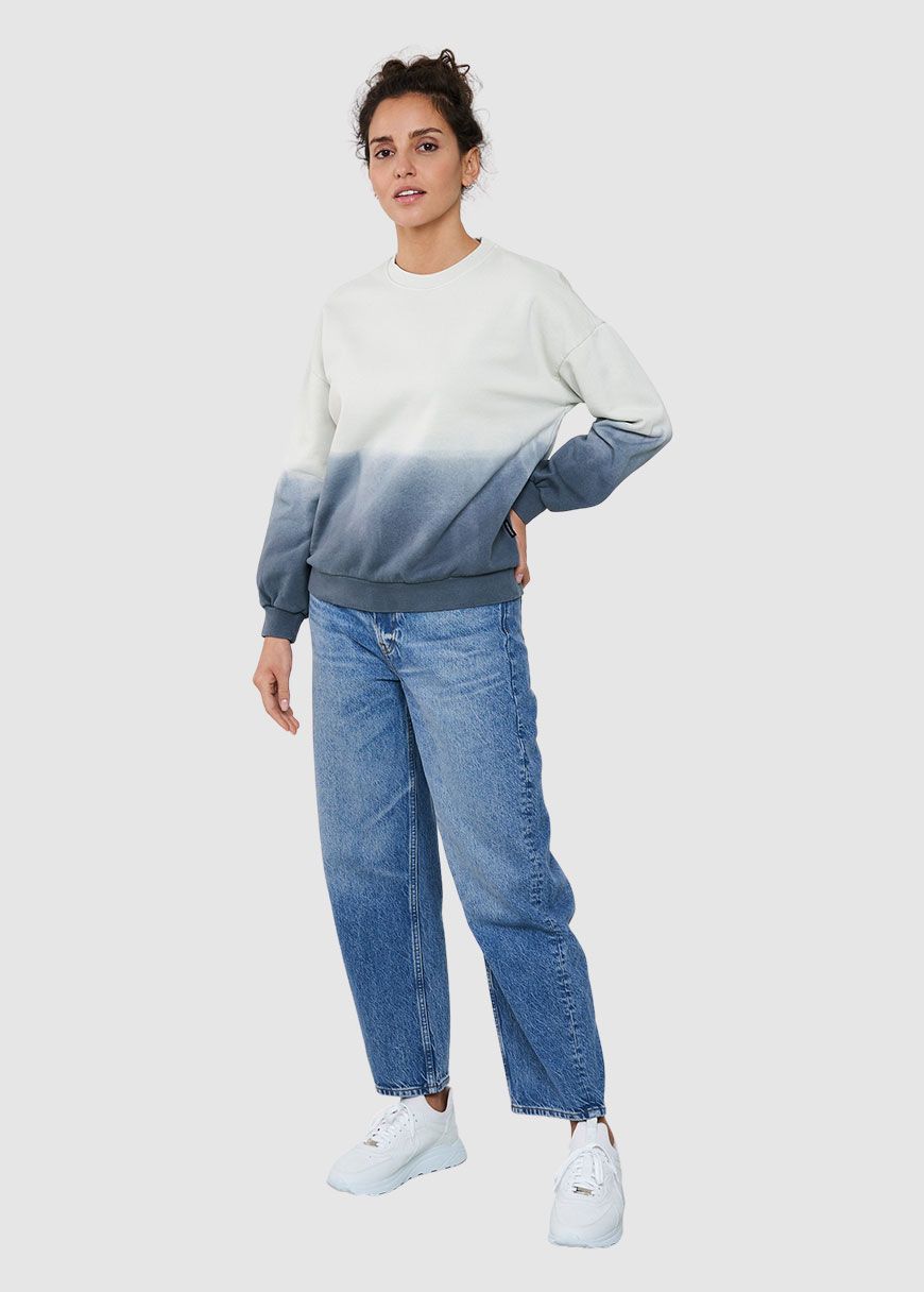Sweatshirt Nerine Dip Dye Sweatshirt Nerine Dip Dye