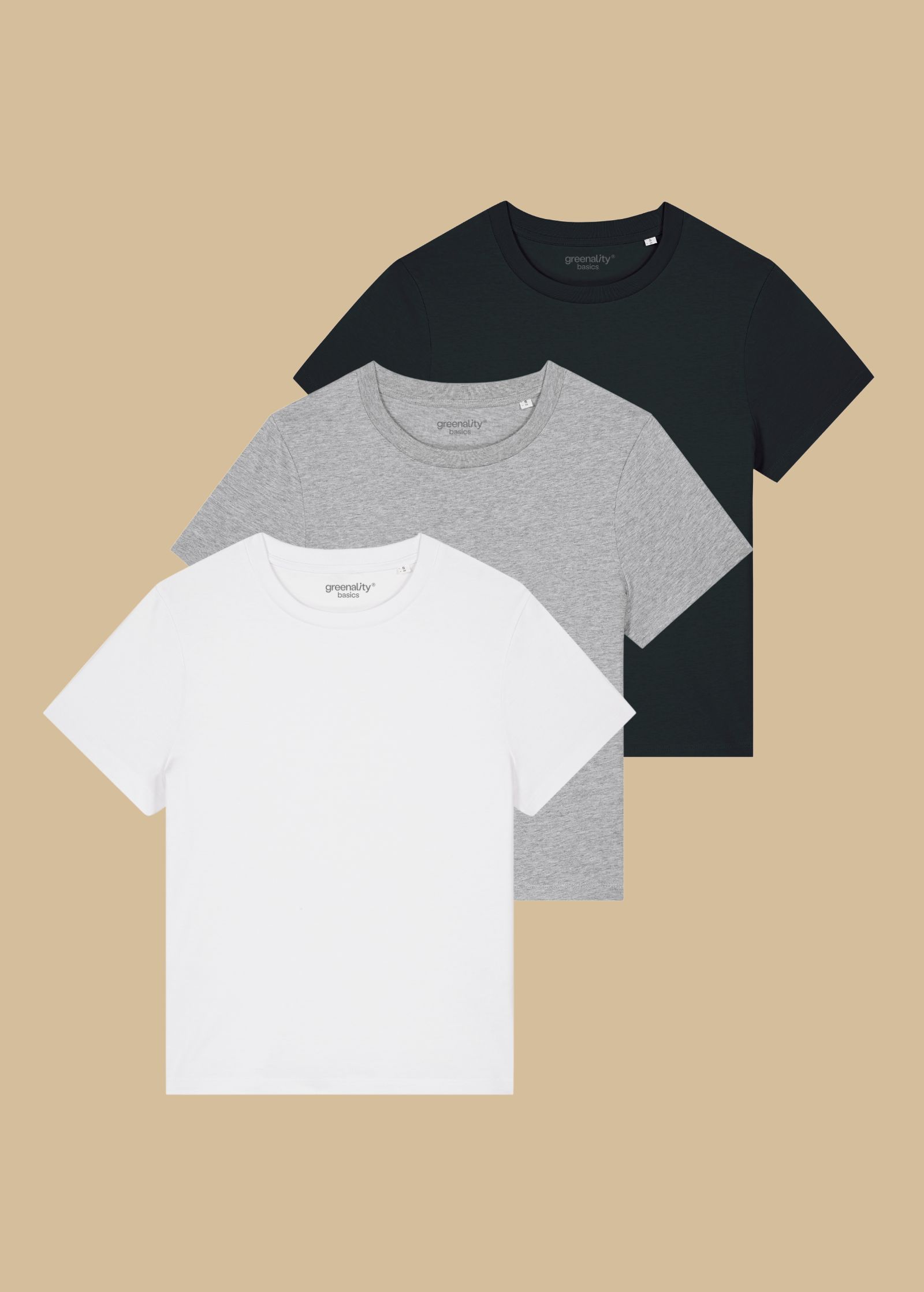 Classic T-Shirt Woman 3er Pack Mix 1