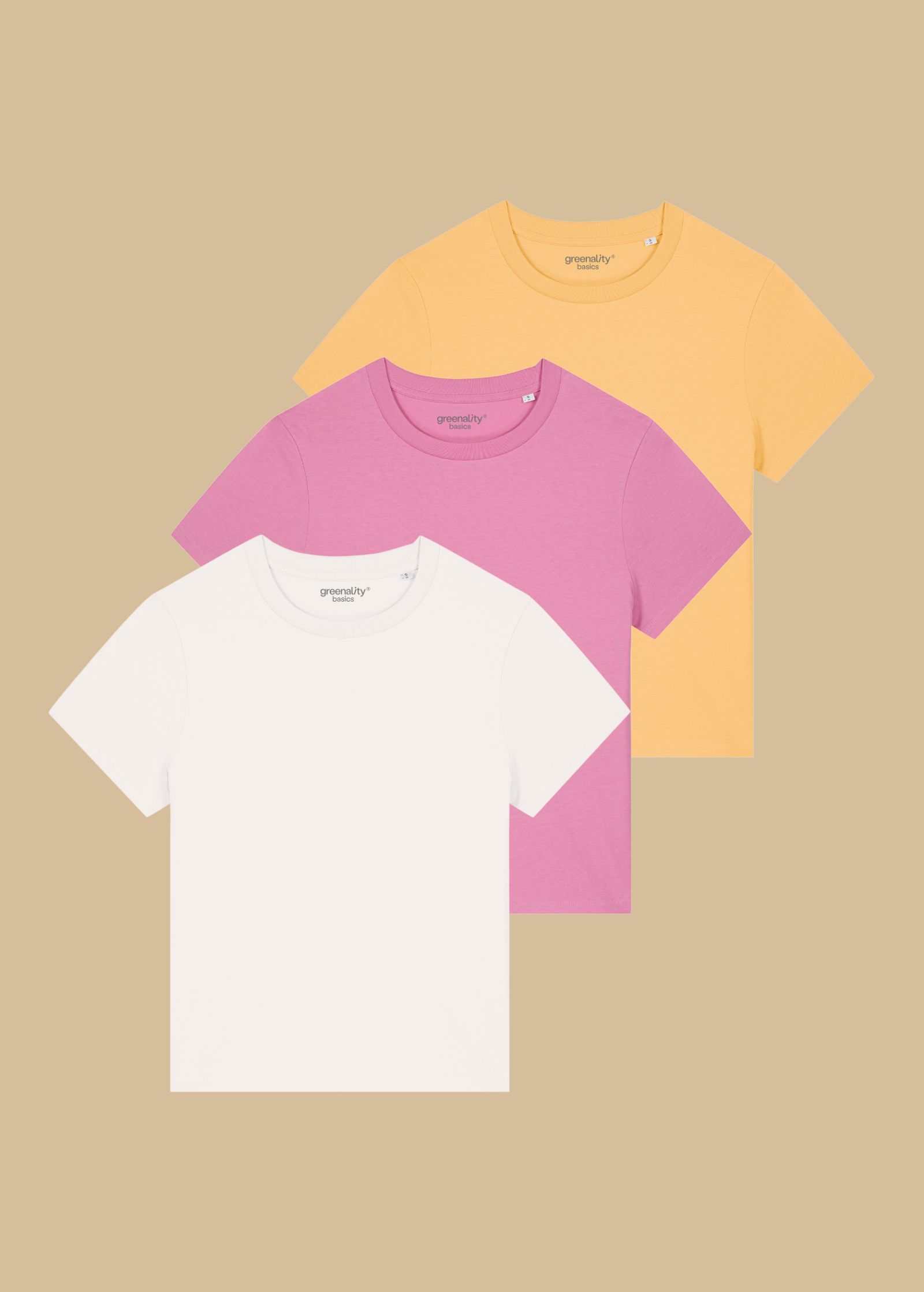 Classic T-Shirt Woman 3er Pack Mix 6