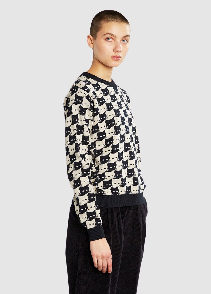 Sweater Arendal Pepita Cats Sweater Arendal Pepita Cats