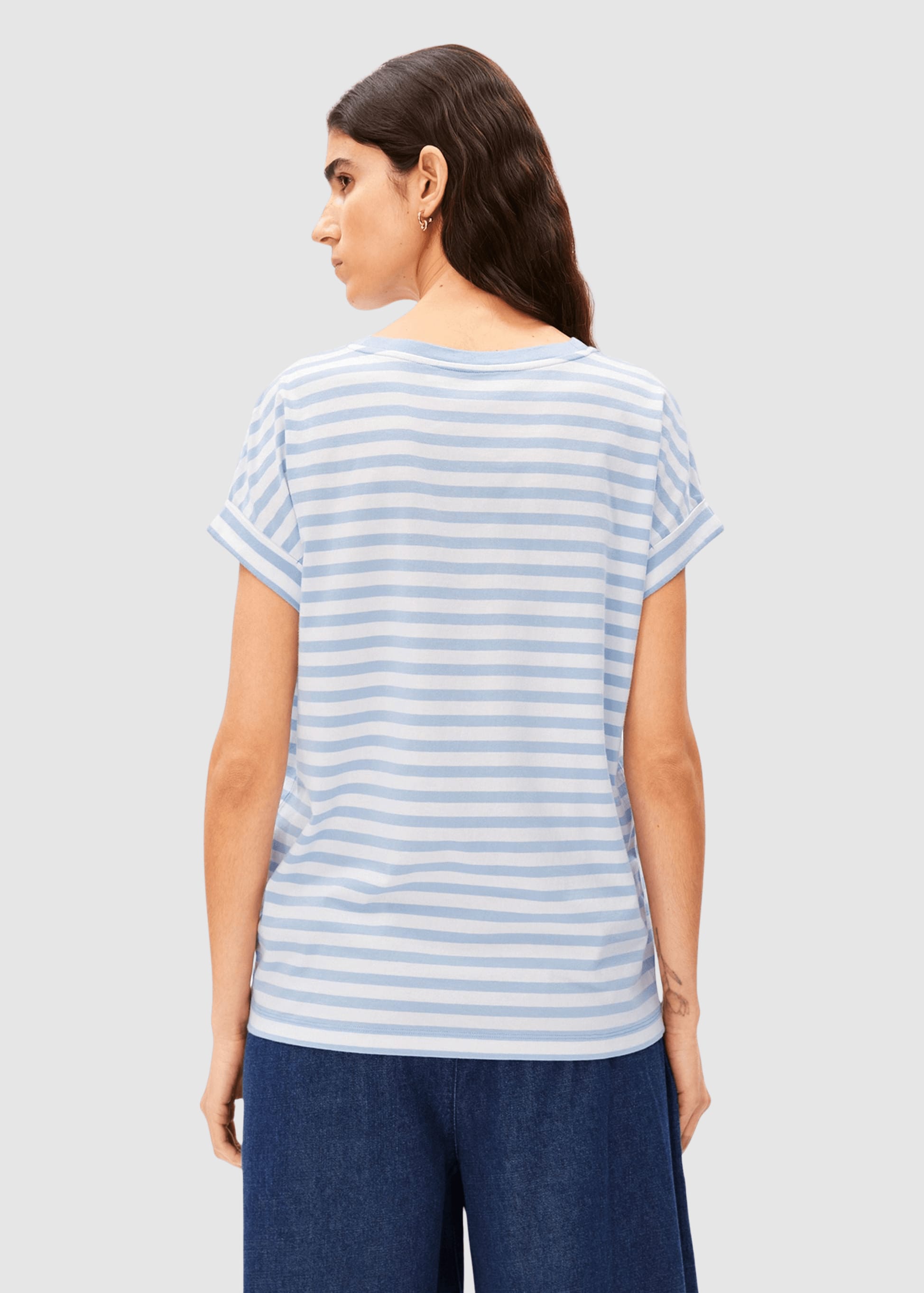armedangels-idaara-stripe-t-shirt-white-soft-blue-2.jpeg Idaara Stripe T-Shirt White Soft Blue
