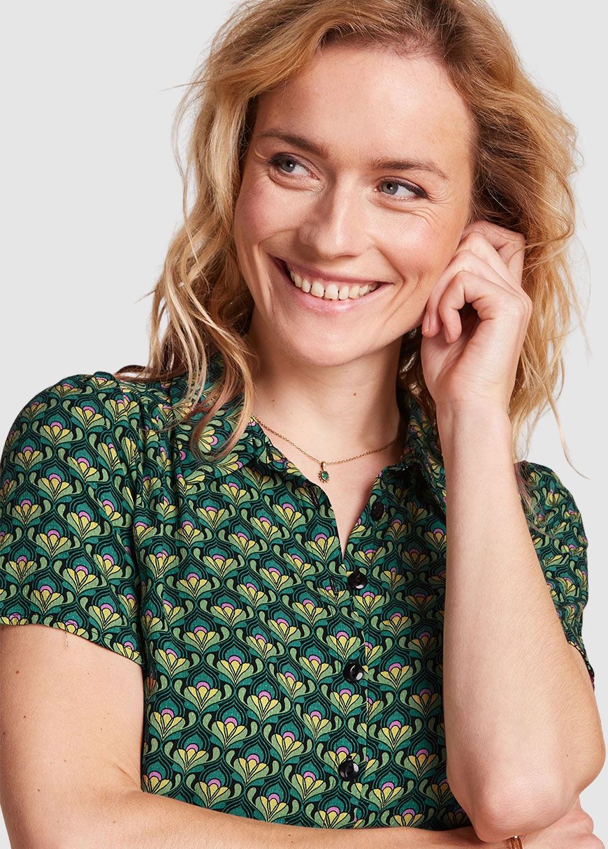 Maisie Blouse Toulouse Dobby