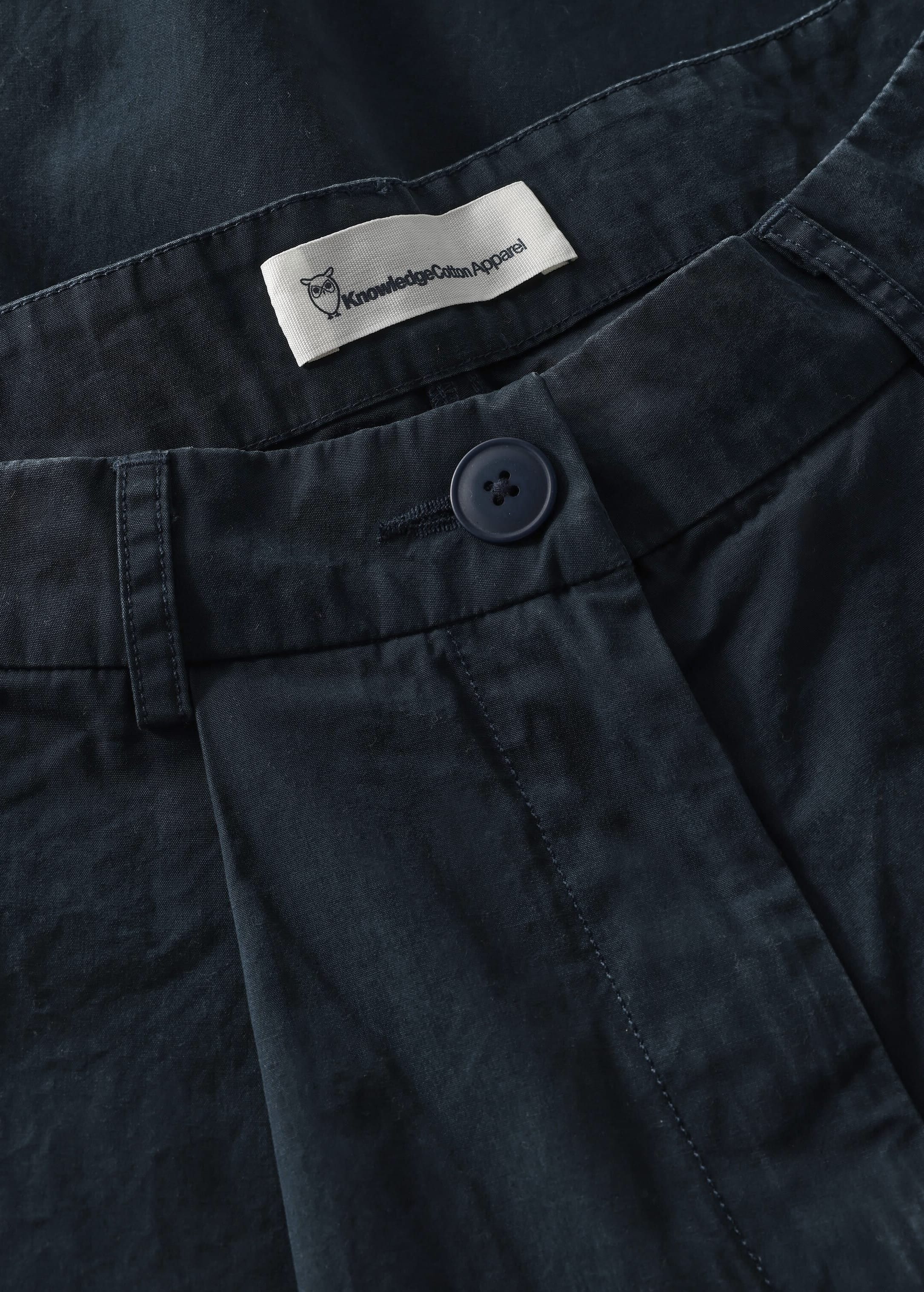 Poplin Pleat Pants Total Eclipse