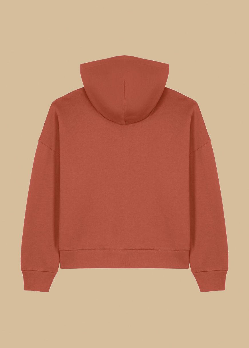 Classic Hoodie Woman Heritage Brown