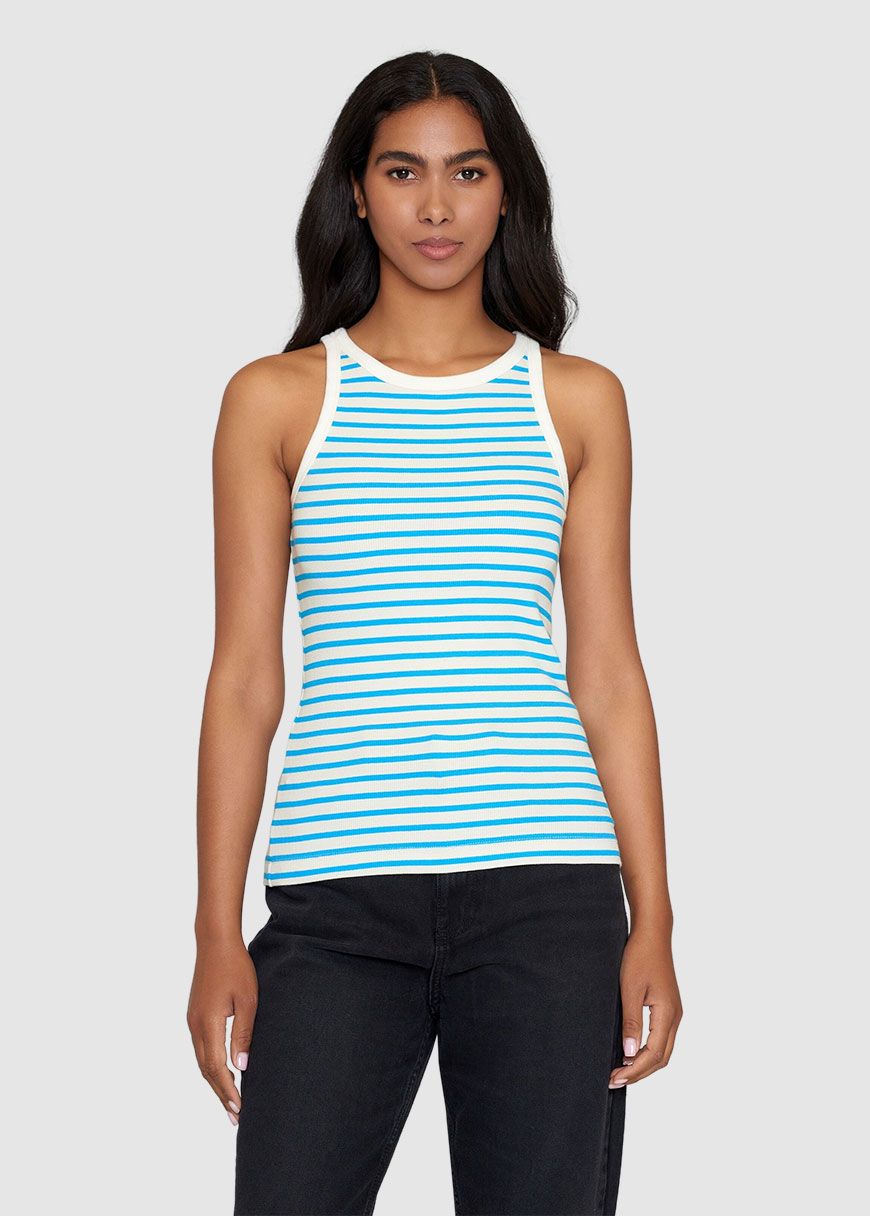 Striped Racer Rib Top