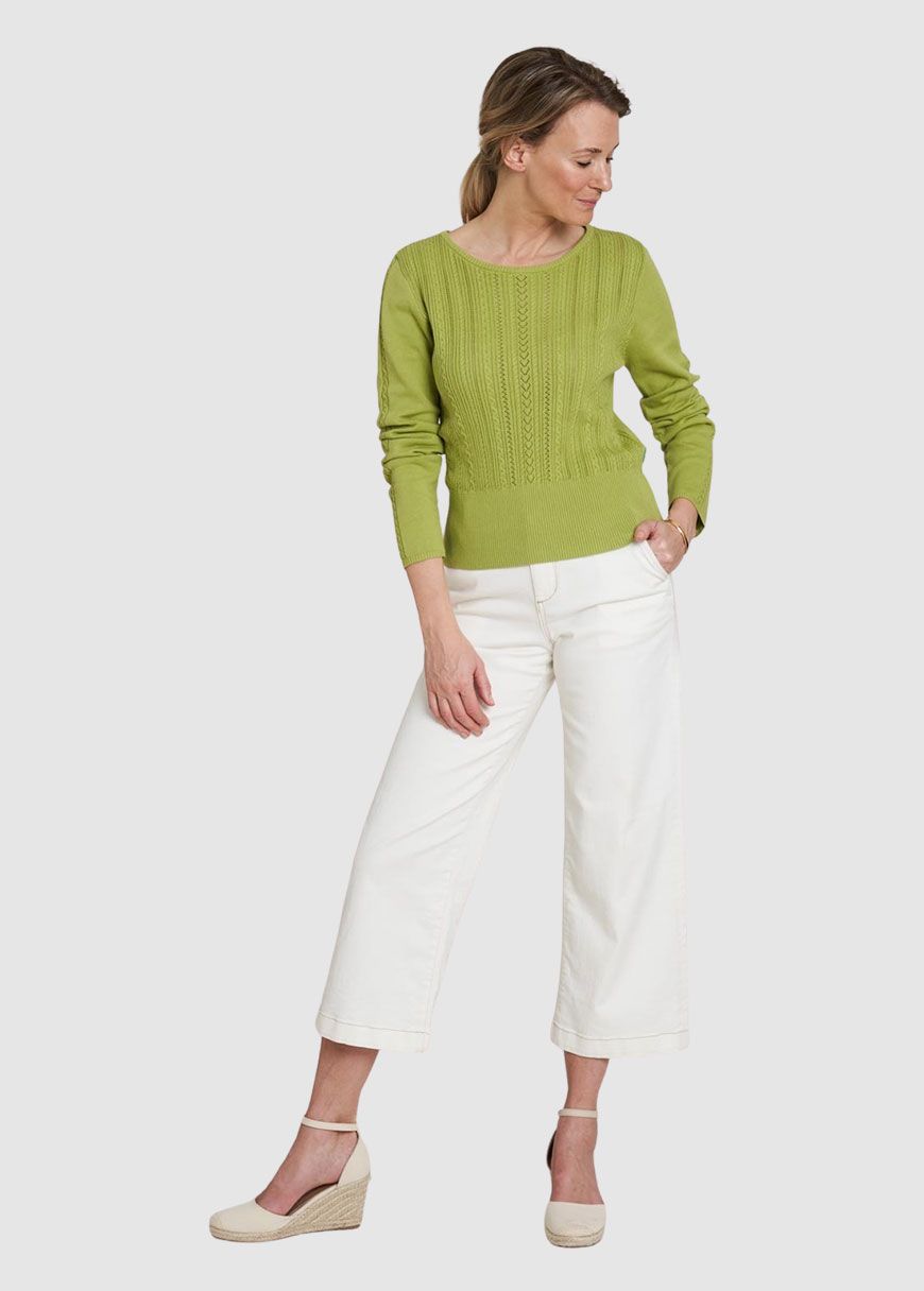 Leichter Strickpullover Leichter Strickpullover