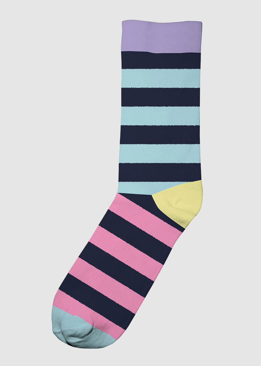 Socks Sigtuna Split Stripe