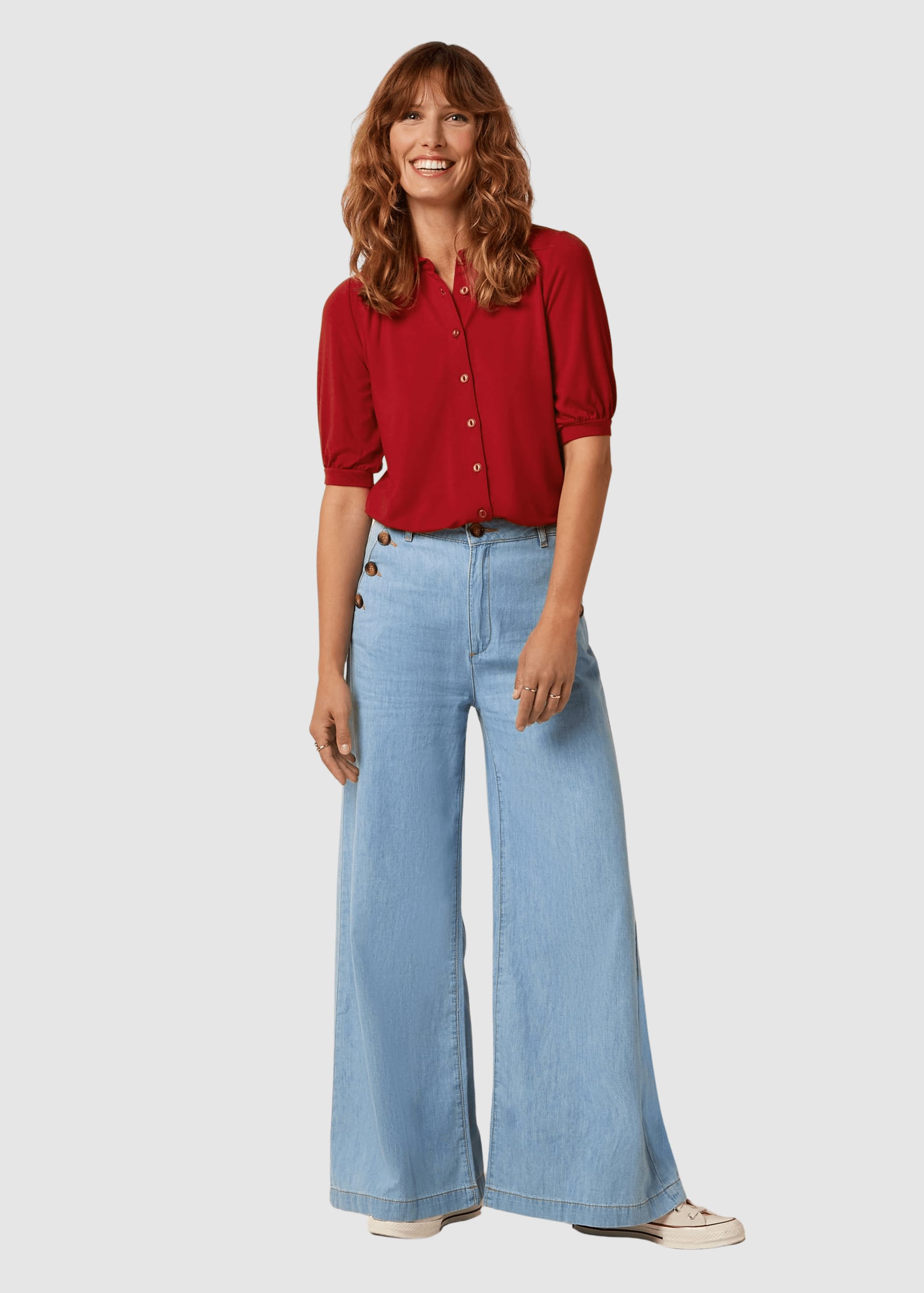 Carina Blouse Tulum Chili Red Carina Blouse Tulum Chili Red