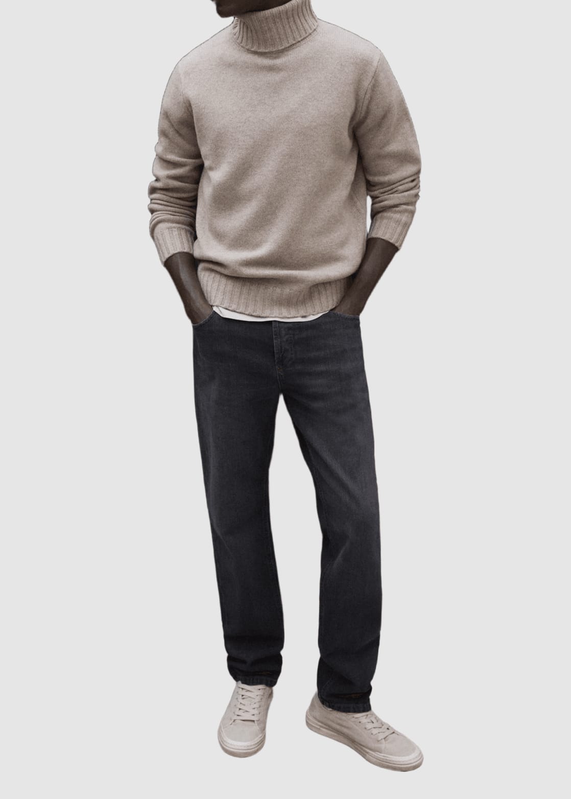 Brun Knit Man Toast Melange