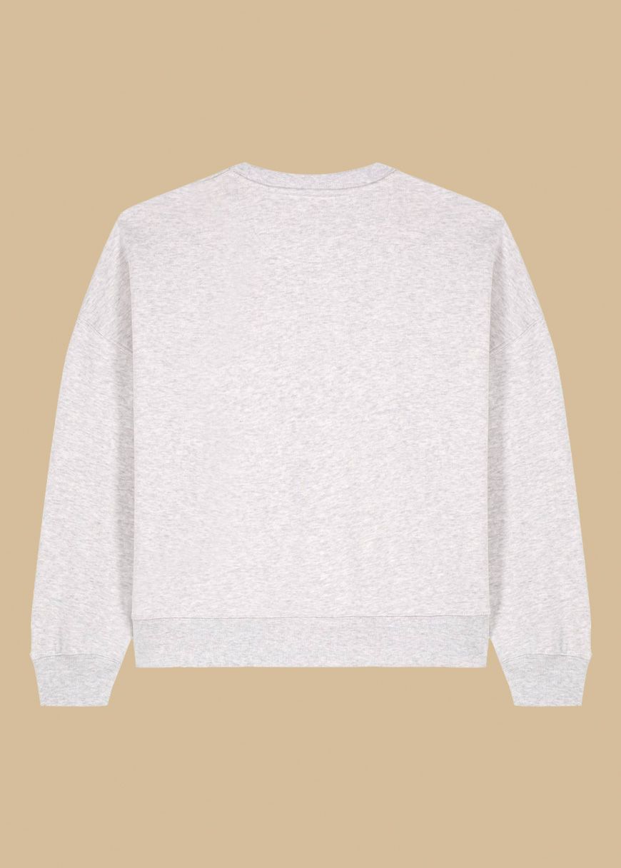 Classic Sweater Woman Cool Heather Grey